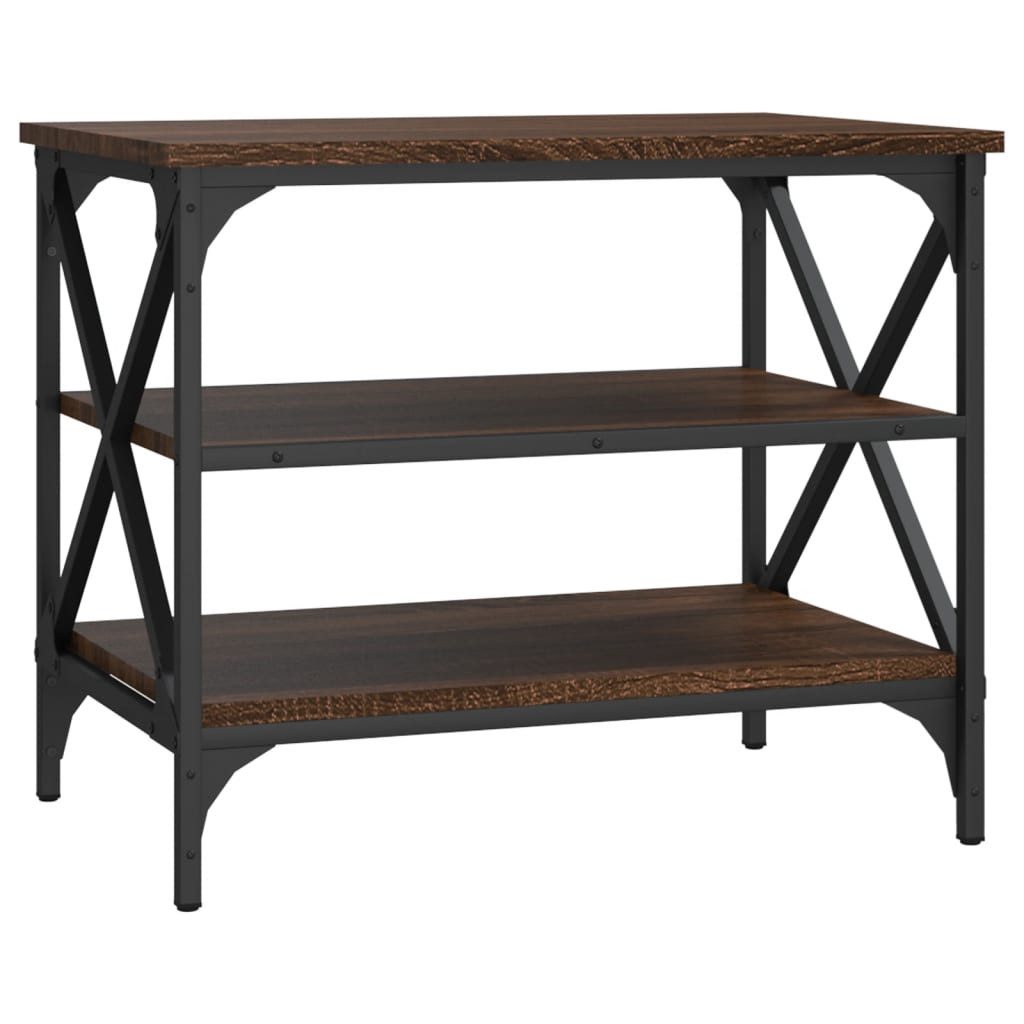 vidaXL Beistelltisch TV-Schrank Braun Eichen-Optik 60x40x50 günstig online kaufen