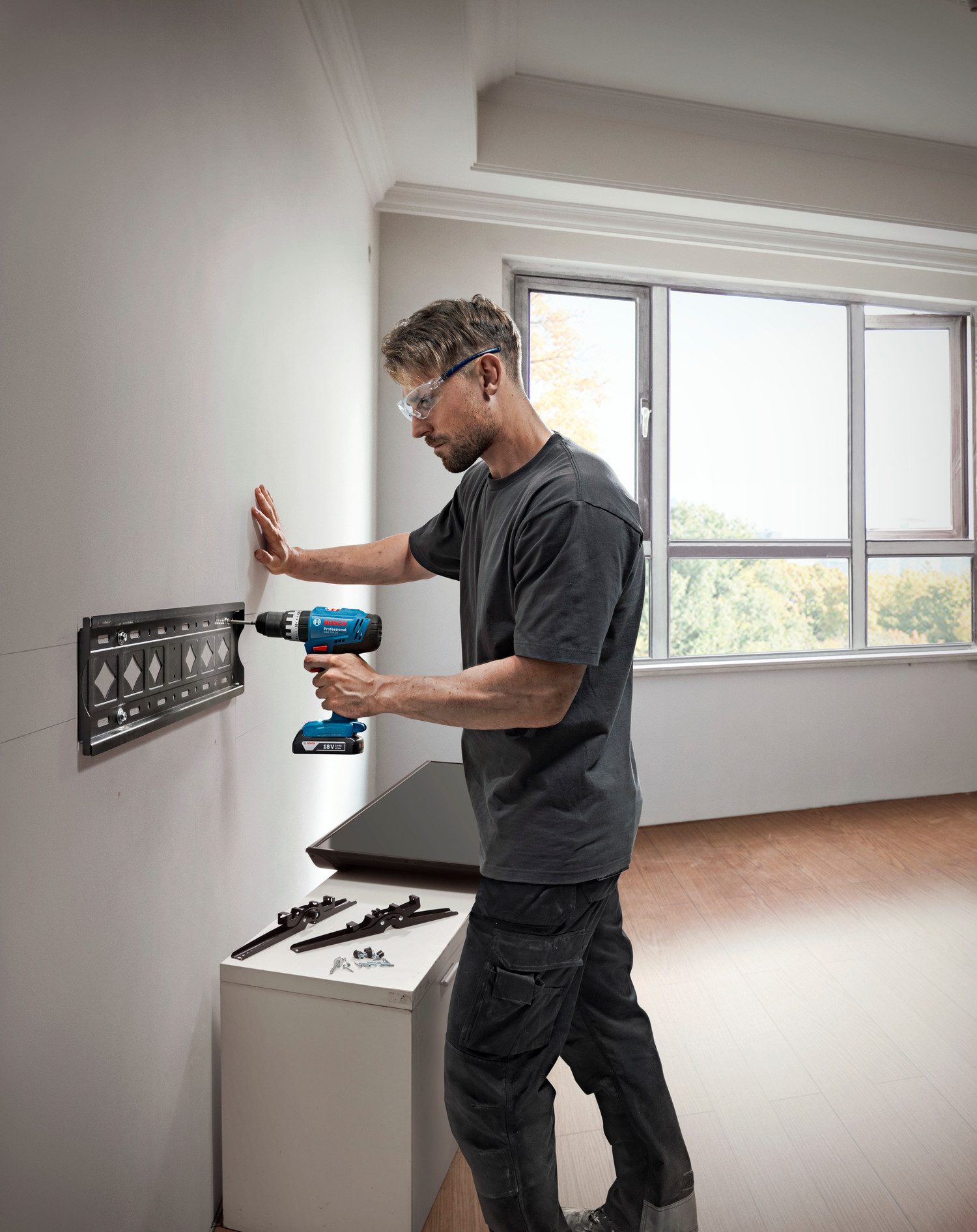 Bosch Professional Akku-Schlagbohrschrauber GSB 18V-25 solo, inkl. L-BOXX, ohne Akku und Ladegerät