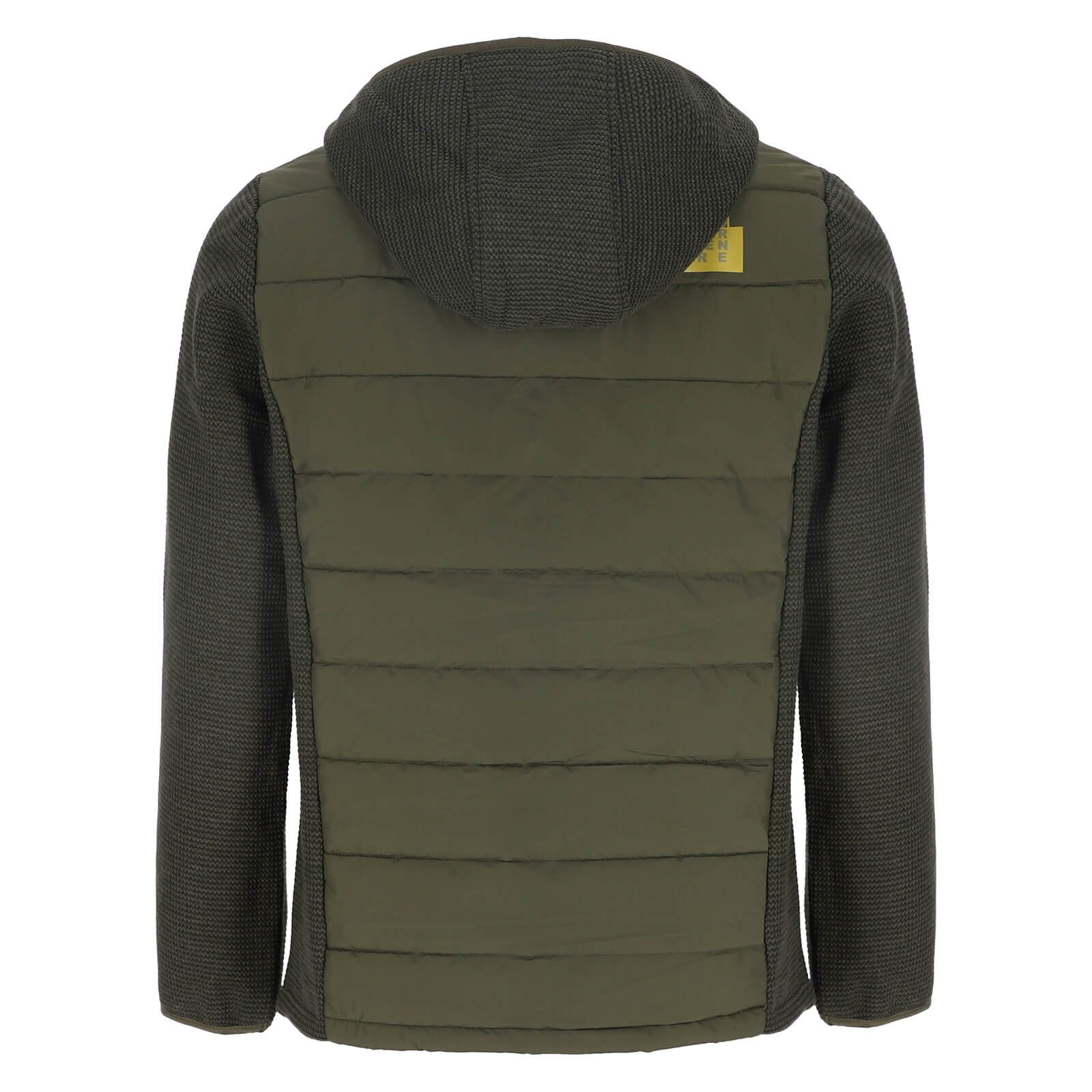 Baumfuchs Steppjacke 62500 Herren Hybridjacke Stepp und Fleece - Outdoor-Jacke mit Kapuze