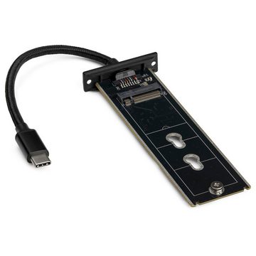 Startech.com Festplatten-Gehäuse STARTECH.COM M.2 SATA SSD ENCLOSURE - USB-C