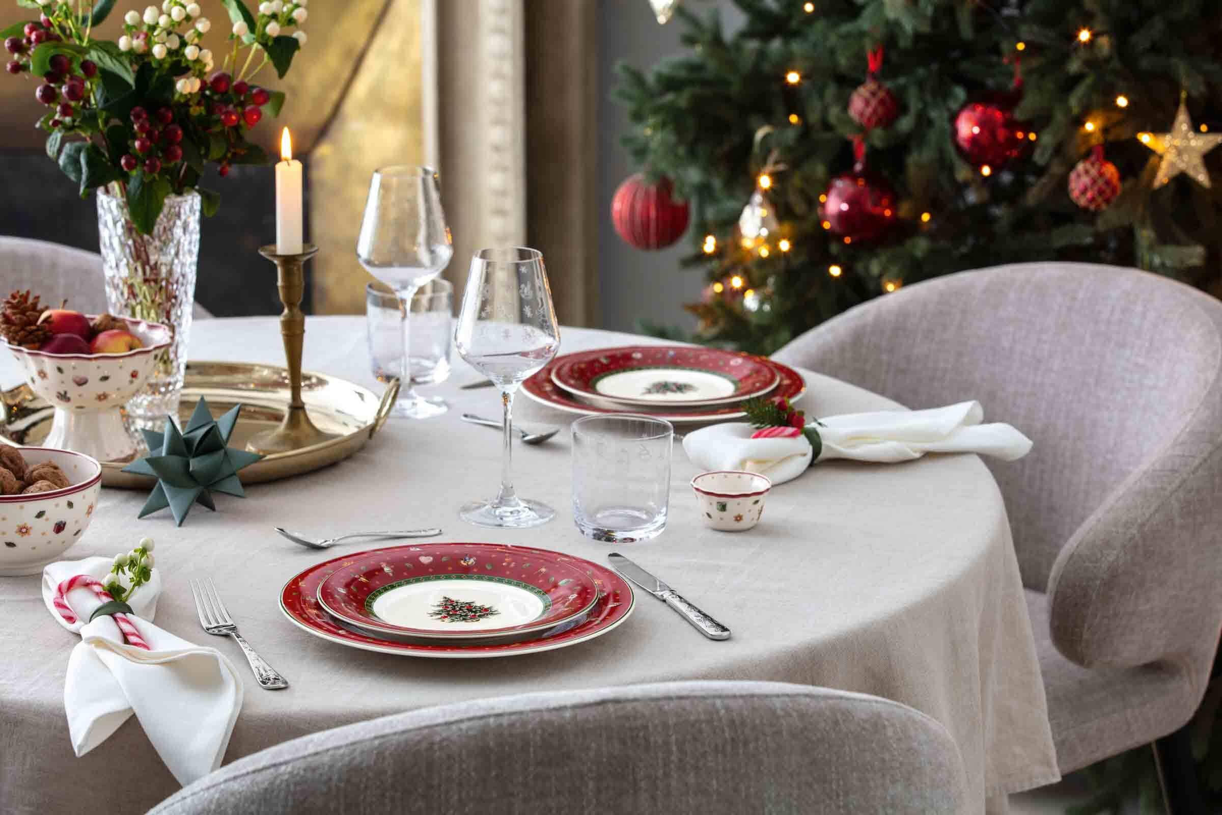 Villeroy & Boch Tafelservice Toy's Delight Tafelservice 12er Set (12-tlg), 6 Personen, Porzellan