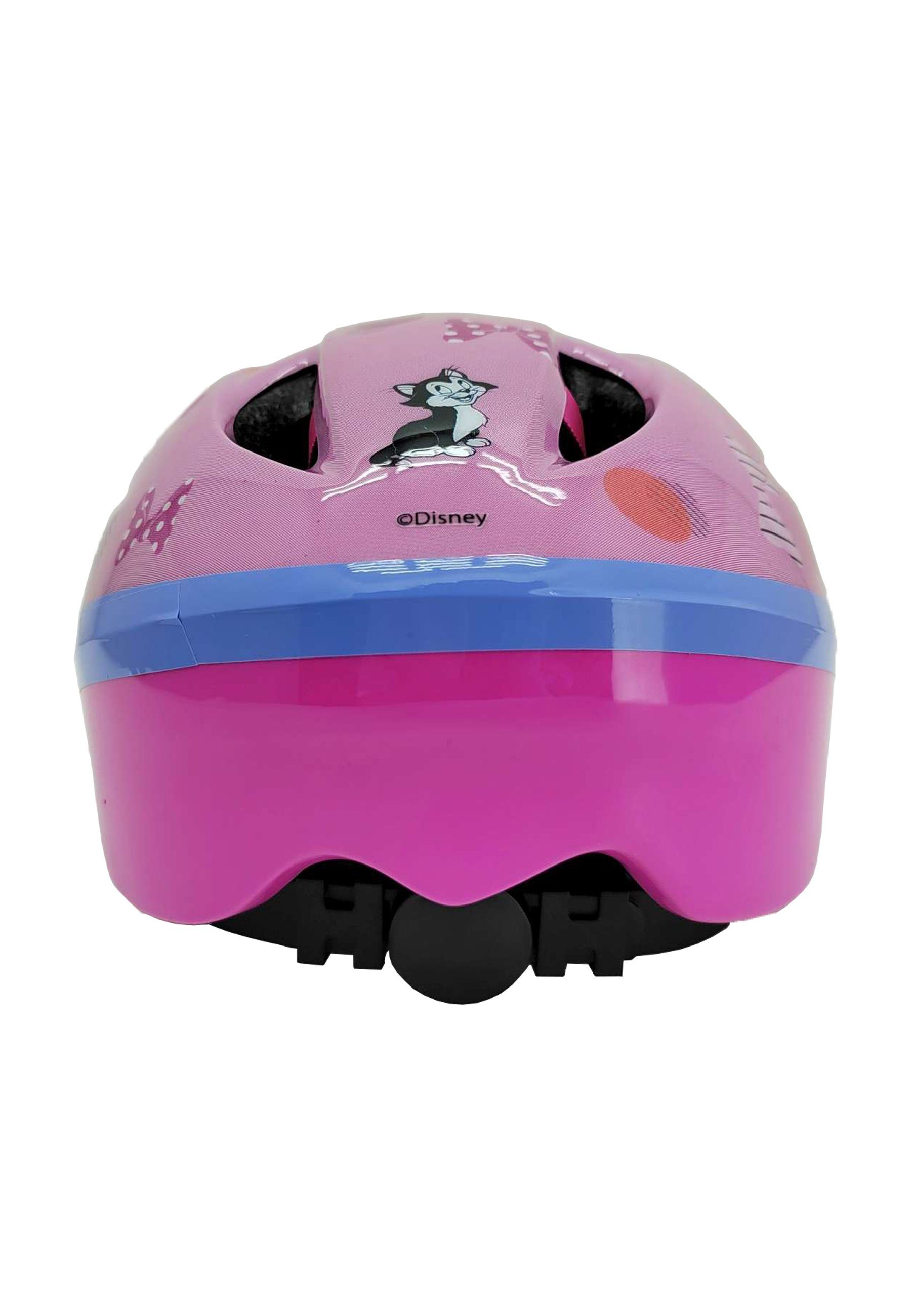 Disney Minnie Mouse Kinderfahrradhelm Deluxe, Minnie Mouse Fahrradhelm, Gr. 51-55 cm