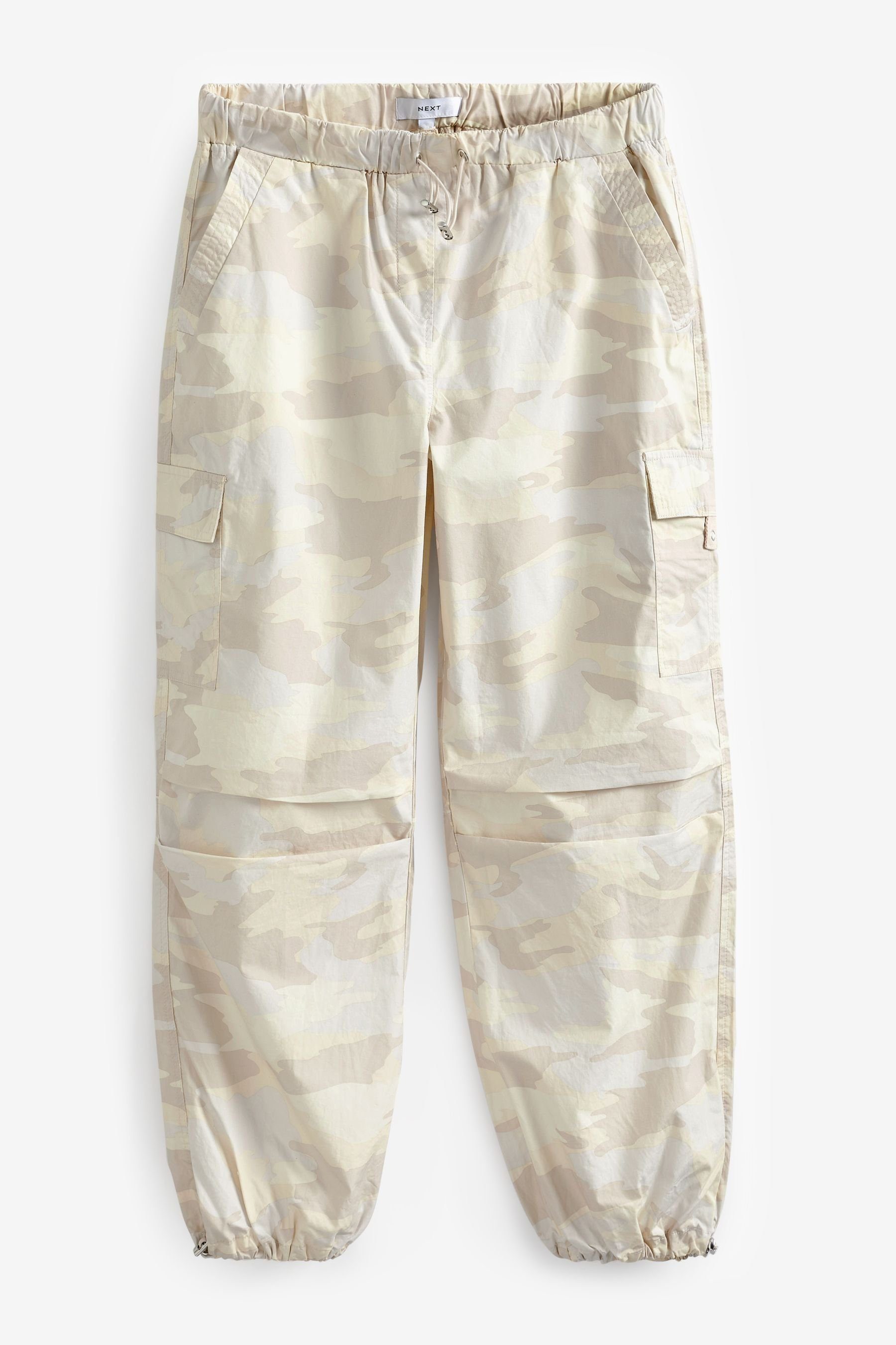 Next Cargohose Cargohose Fallschirm (1-tlg) Yellow Camouflage | Cargohosen