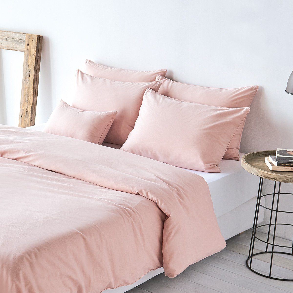 TRAUMSCHLAF Bettwäsche Cotton-Leinen, Leinen, 2 teilig, günstig online kaufen