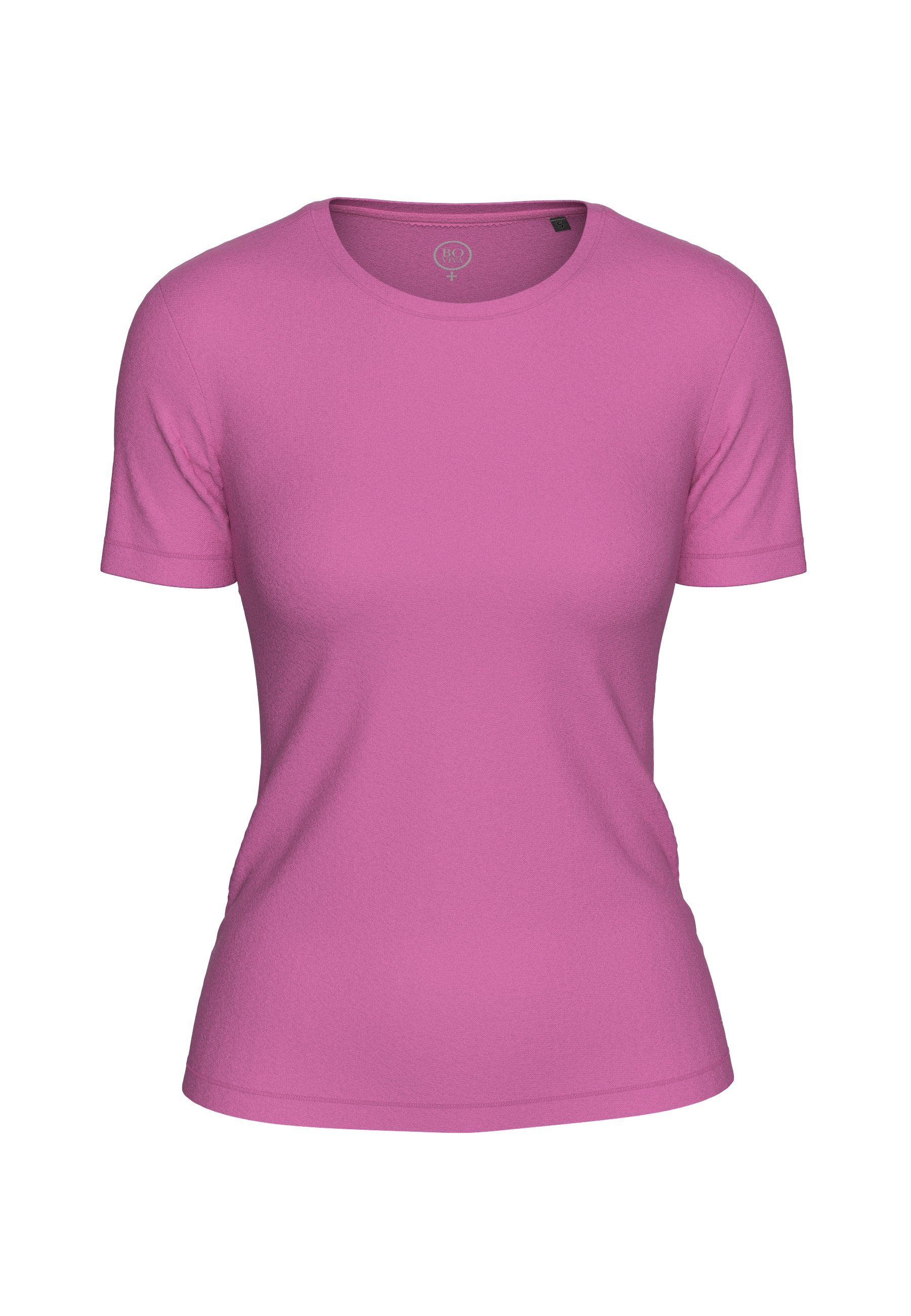 BOVIVA Kurzarmshirt Venus (1-tlg) Jersey sweet purple | T-Shirts