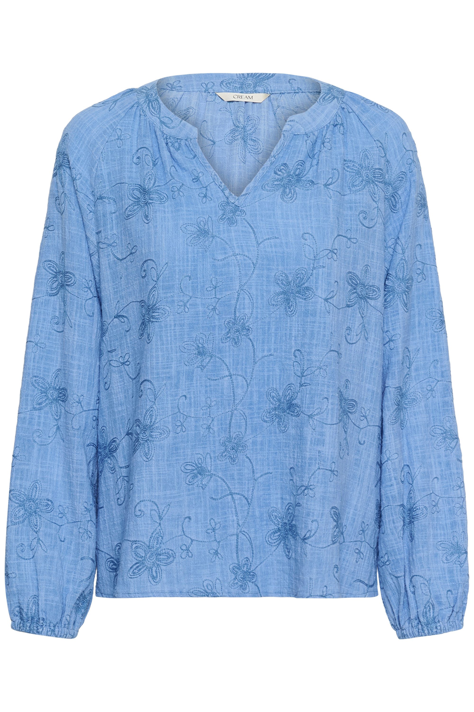 Langarmbluse Bluse langarm CRGem