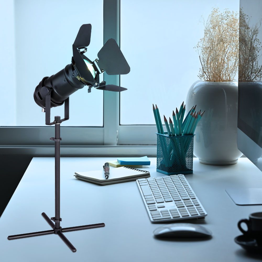 GLOBO LIGHTING LED Tischleuchte, Leuchtmittel inklusive, Kaltweiß, Warmweiß, Neutralweiß, Tageslichtweiß, Farbwechsel, Tischleuchte Nachttischlampe Scheinwerfer Smart RGB LED CCT dimmbar