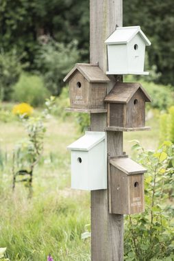 Ib Laursen Vogelhaus Vogelhaus Nistkasten Holz Braun Bird Hostel Loch D 3 cm Ib Laursen