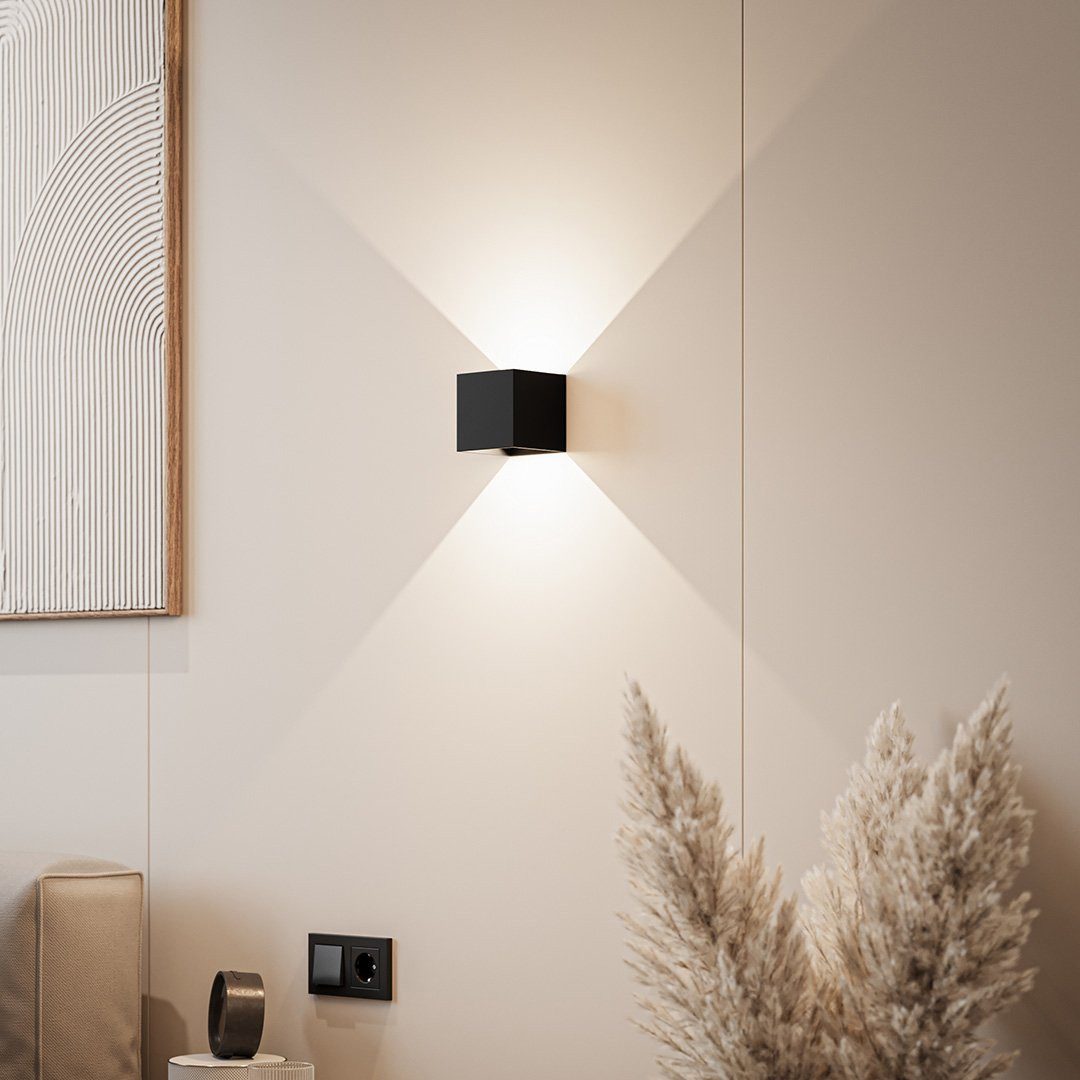 Neona LED Wandleuchte XENA Schwarz, LEd günstig online kaufen