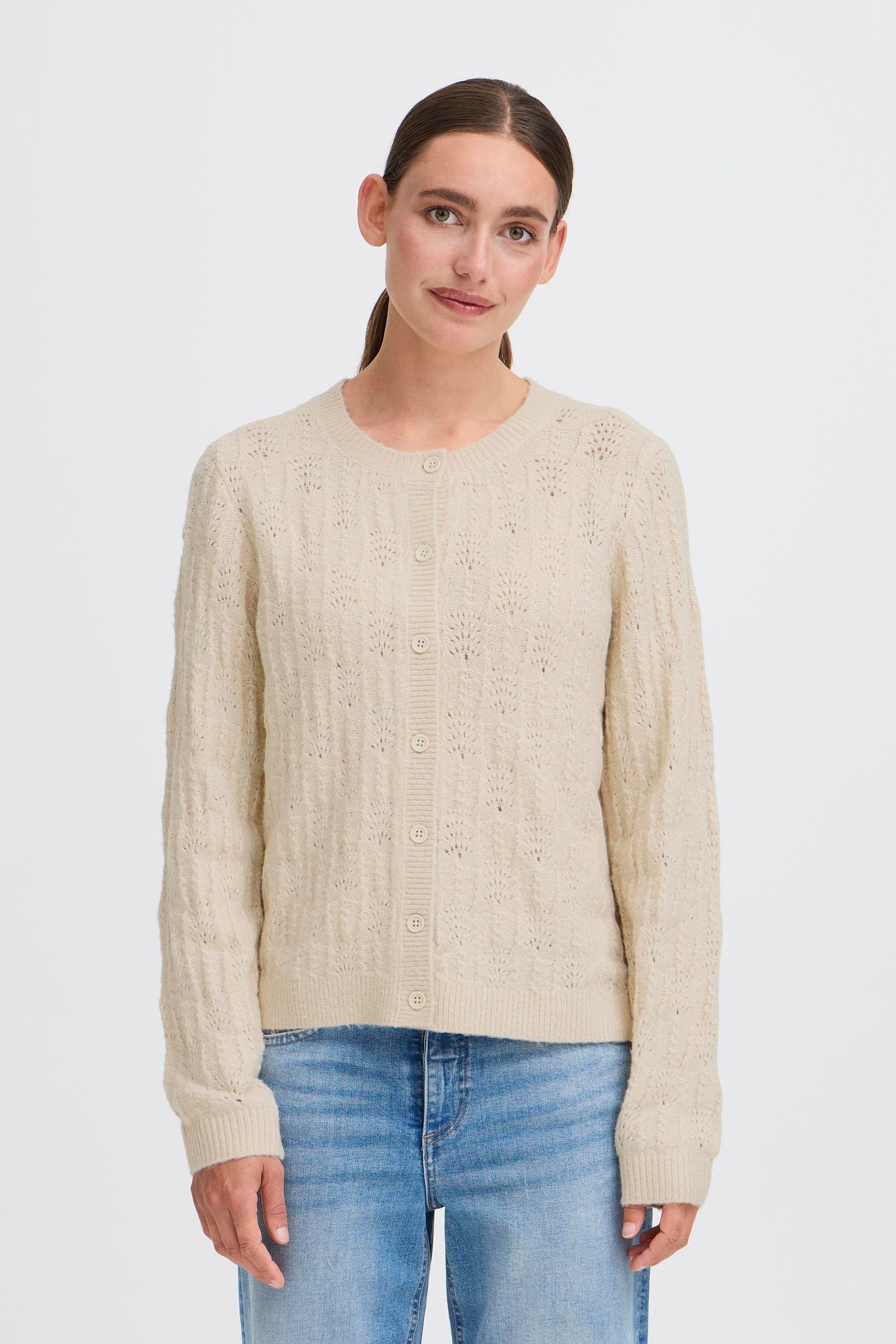 OXMO Strickjacke OXSinva Süßer Cardigan mit Strickmuster günstig online kaufen