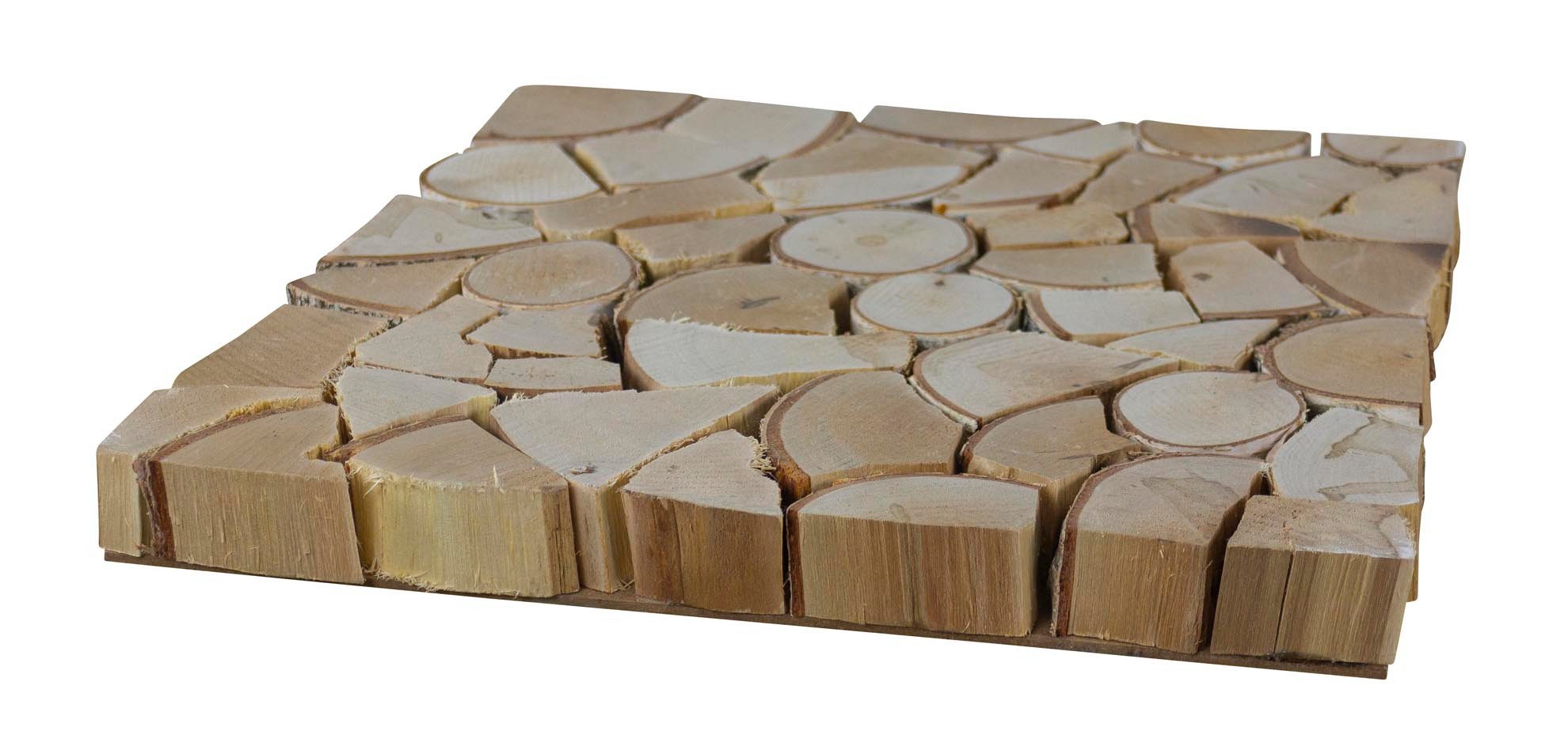 Allzweckkiste Birkenholzplatte Tischdeko Unterlage (Spar-Set)