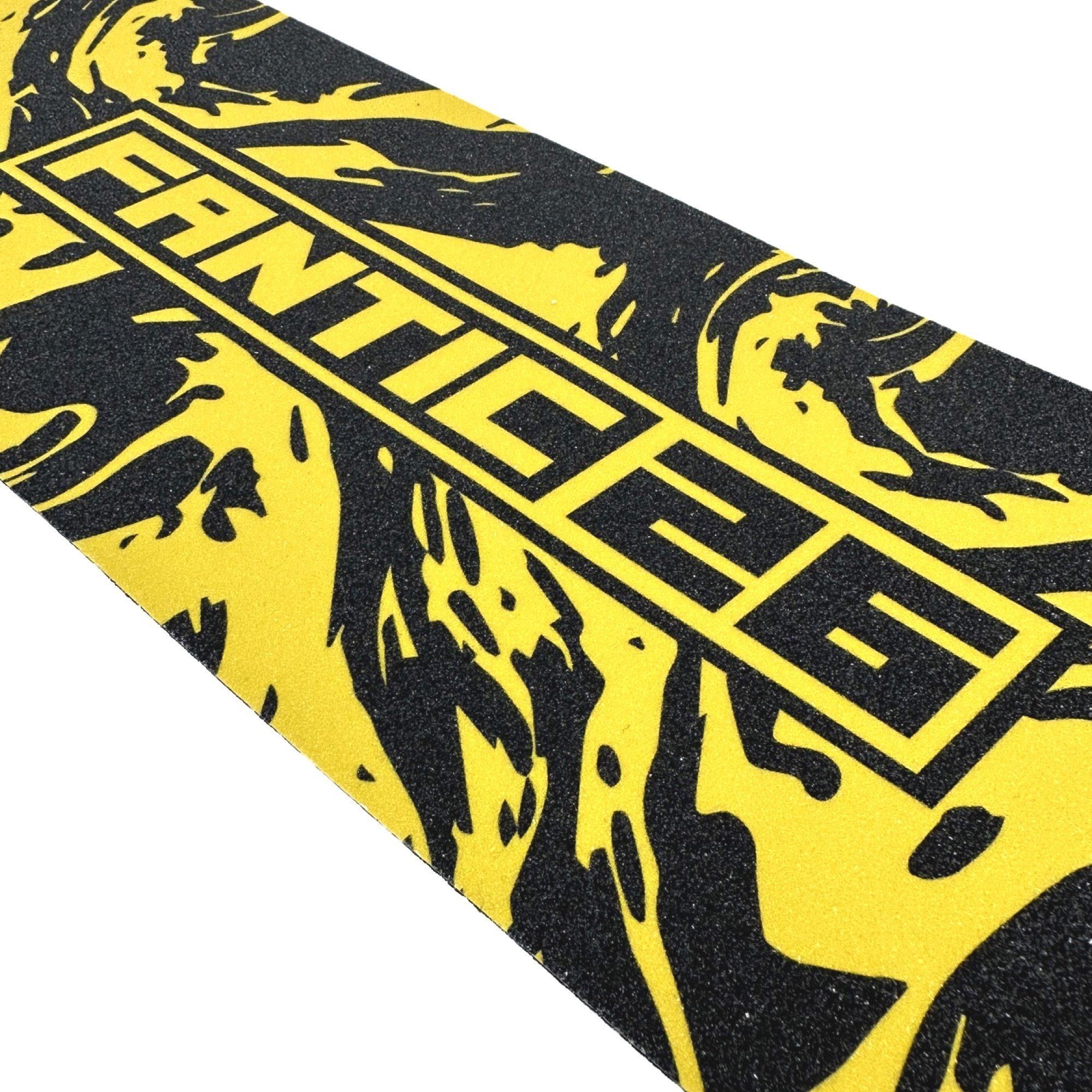 Fantic26 x Griptape 58,5cm Schwarz/Gelb Stuntscooter Stunt-Scooter Swirl Fantic26 15,5cm