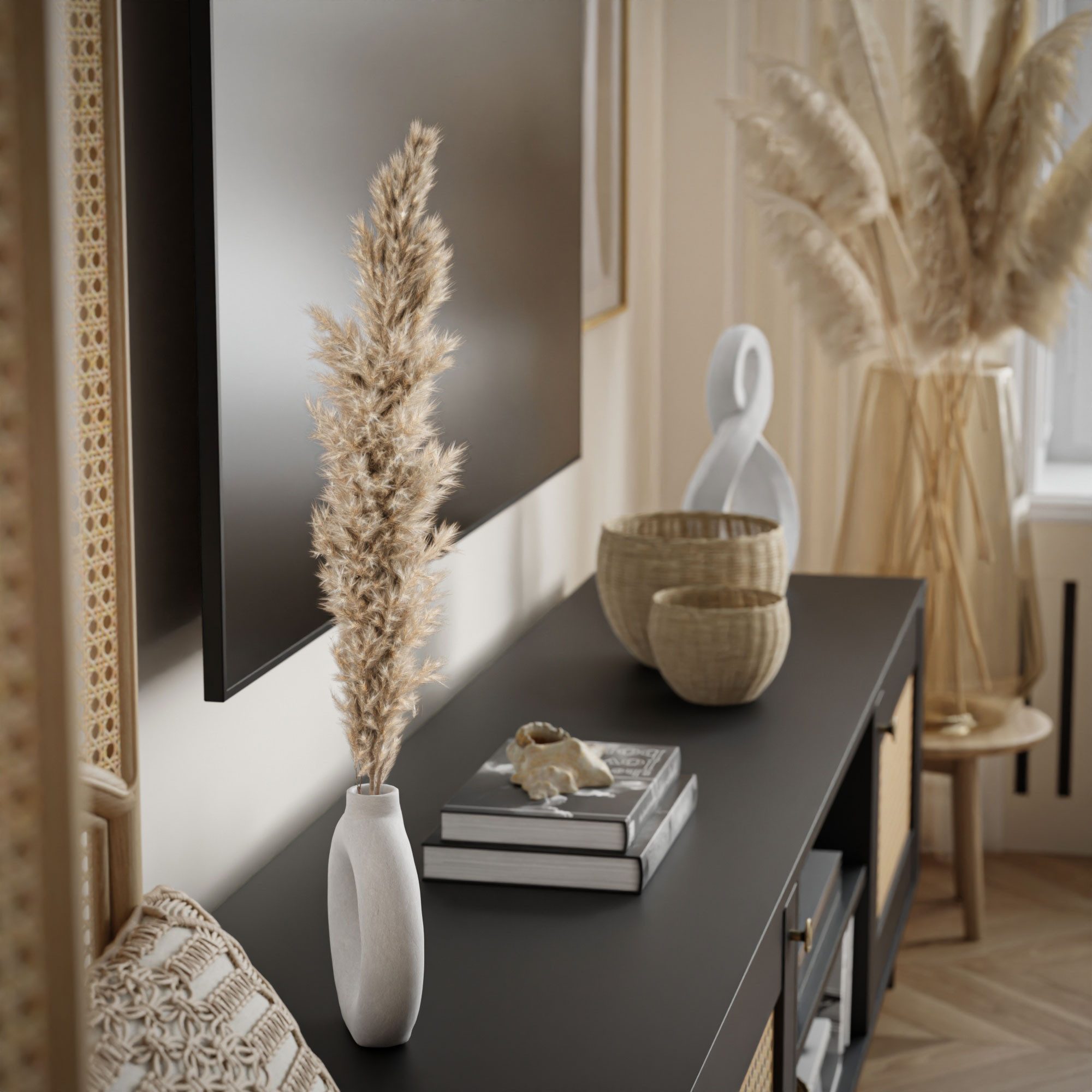 Lookway Sideboard VIENNA 3D mit Wiener Geflechtimitation