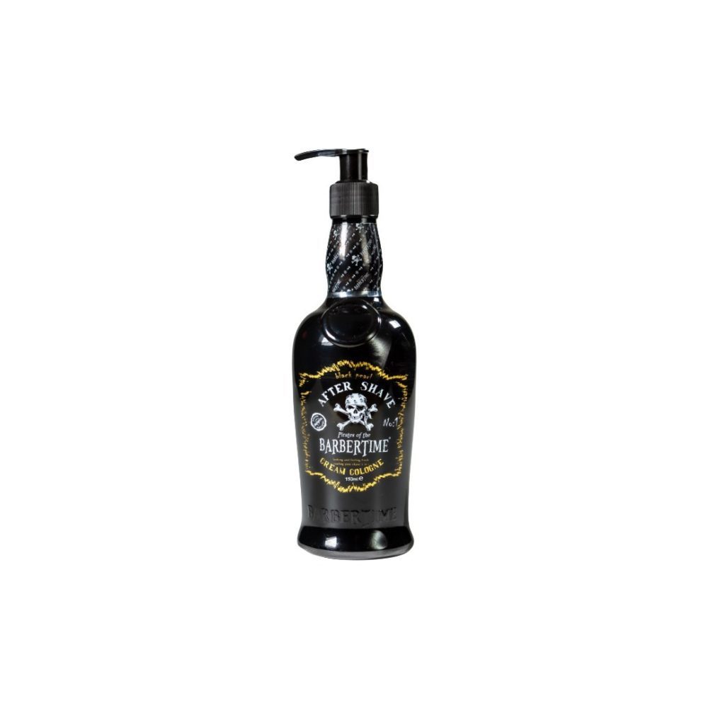 BARBERTIME After-Shave Balsam After Shave Cream Cologne Pflege nach der Rasur 150ml Black Pearl