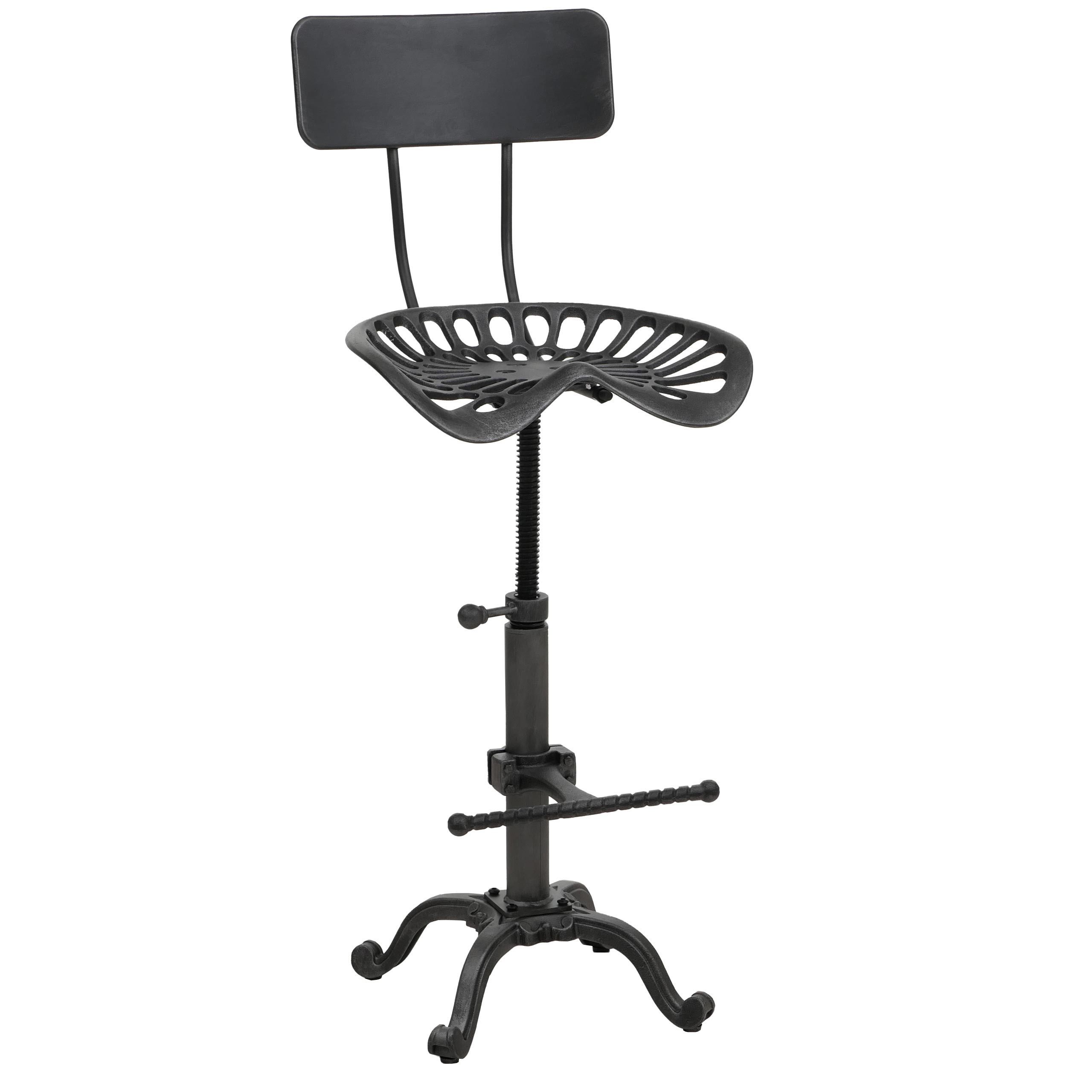 MCW Barhocker MCW-N26, Inklusive Fußablage und Fußbodenschoner
