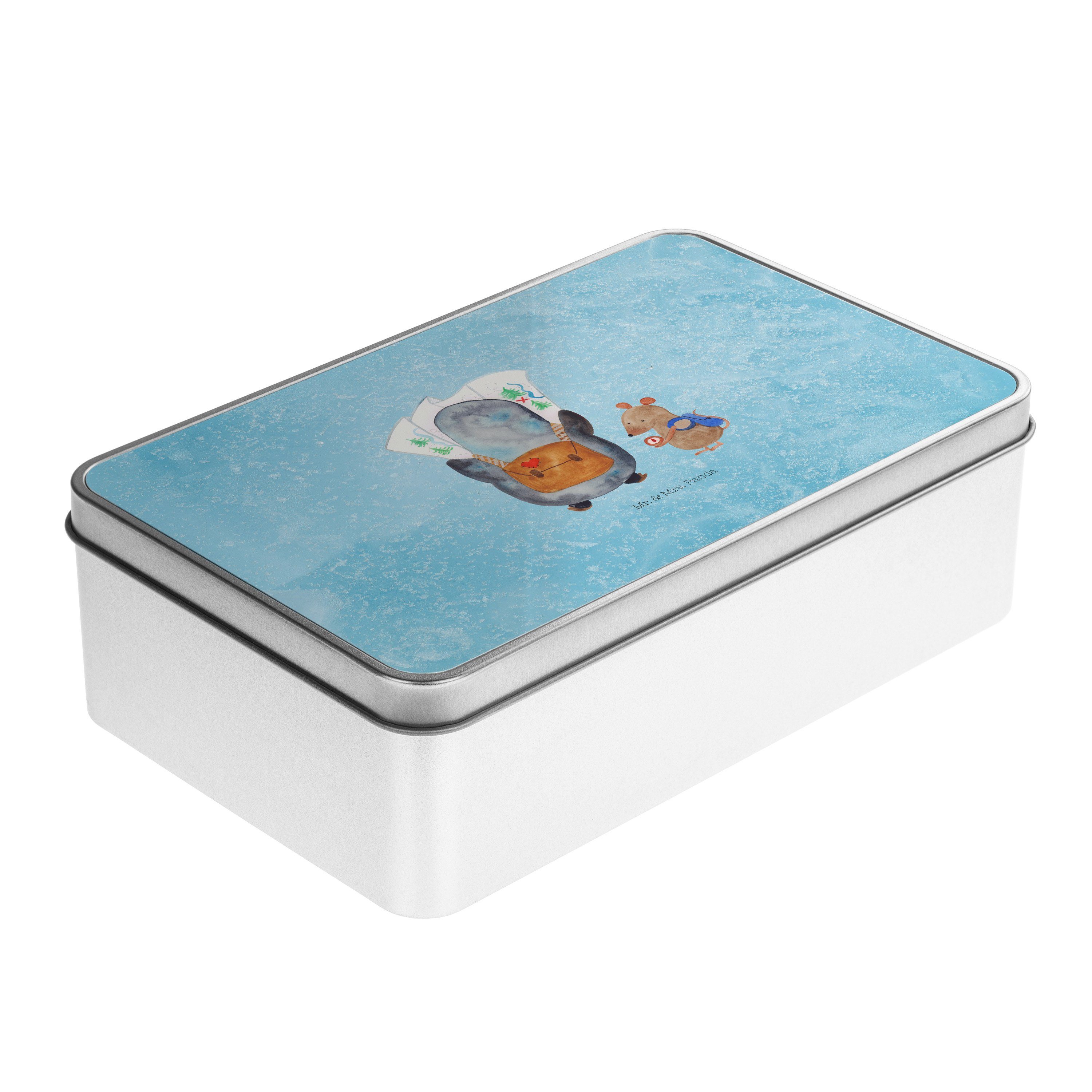 Eisblau Vorratsbox, Geschenk, St) - Mrs. Pinguin (1 Wanderer Container, Mr. & Panda Dose & Maus -