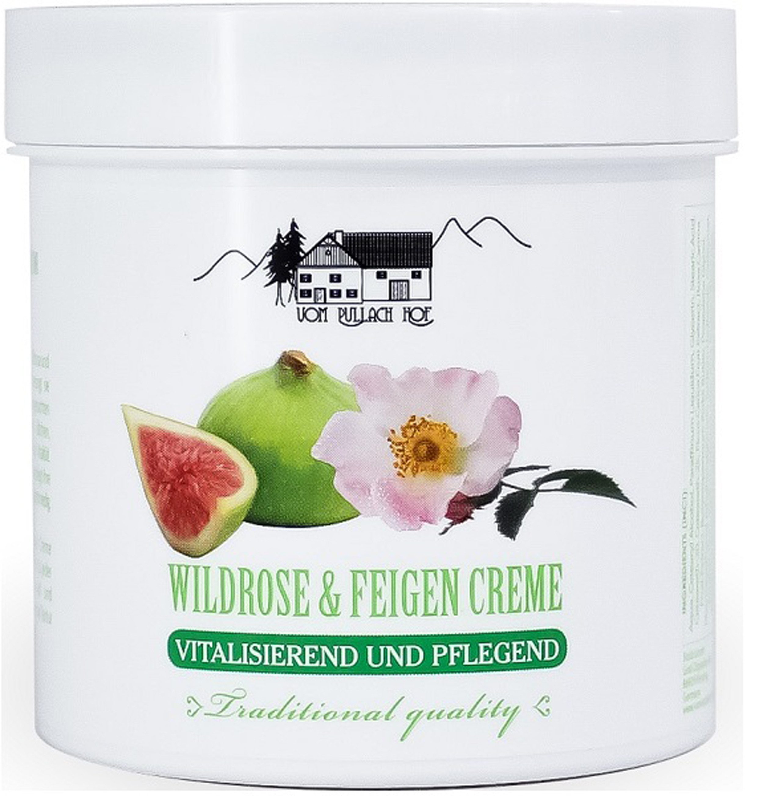 Feuchtigkeitscreme WILDROSE & FEIGEN CREME 250ml vitalisierend Feuchtigkeitscreme 82
