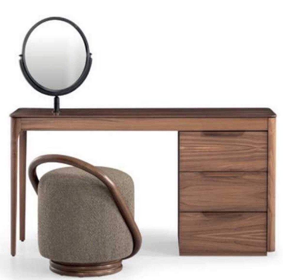Schminktisch Luxus Schlafzimmer set Schminktisch mit Spiegel Hocker