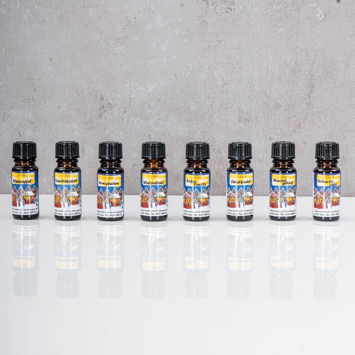 Levandeo® Duftlampe, 8er Set Duftöle Weihnachtsduft je 10ml für Duftlampen günstig online kaufen