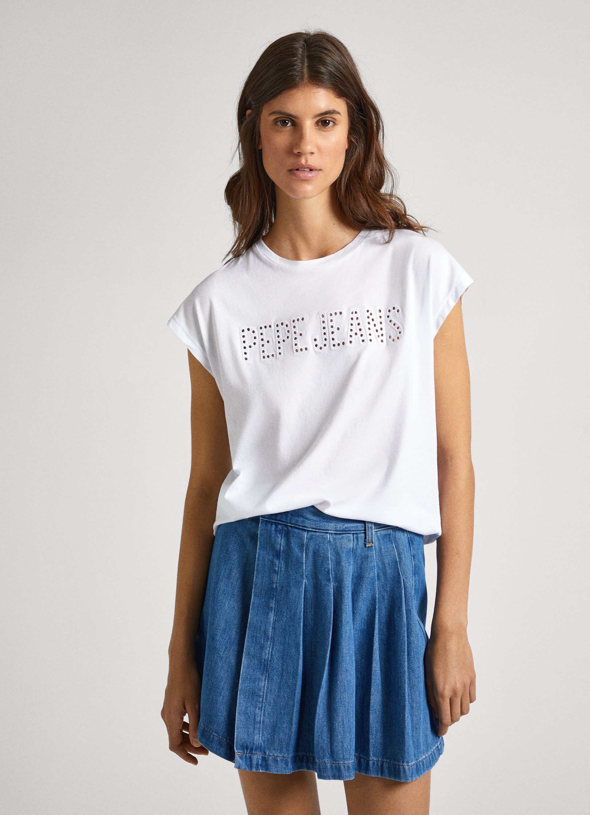 Pepe Jeans T-Shirt LILITH mit Logoapplikation günstig online kaufen