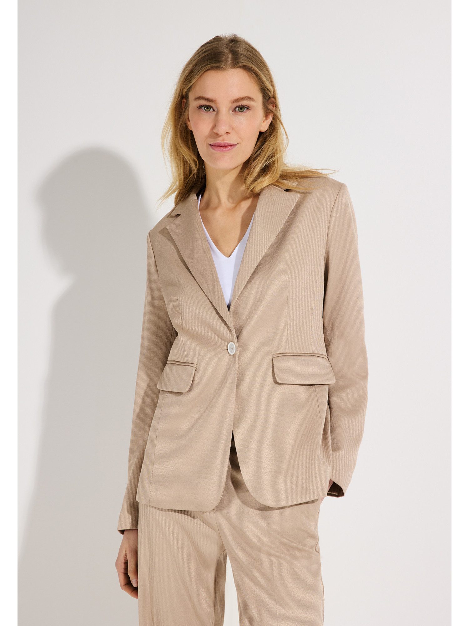 MORE&MORE Jackenblazer leicht taillierter Business-Blazer günstig online kaufen