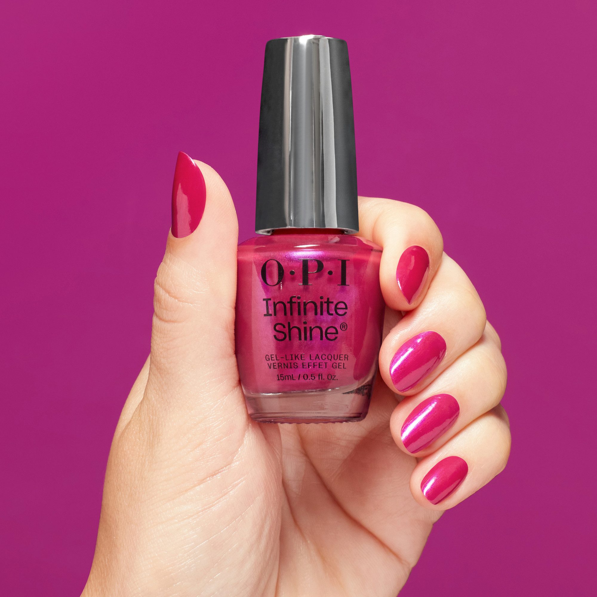 OPI Nagellack Infinite Shine®, deckend, glänzend, langanhaltend, splitterfest, gelartiges Finish