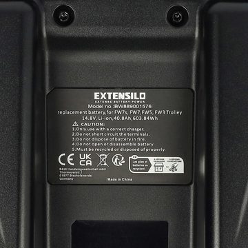 Extensilo kompatibel mit Powakaddy Touch (2016) Elektromobil-Akku Li-Ion 40800 mAh (14,8 V)