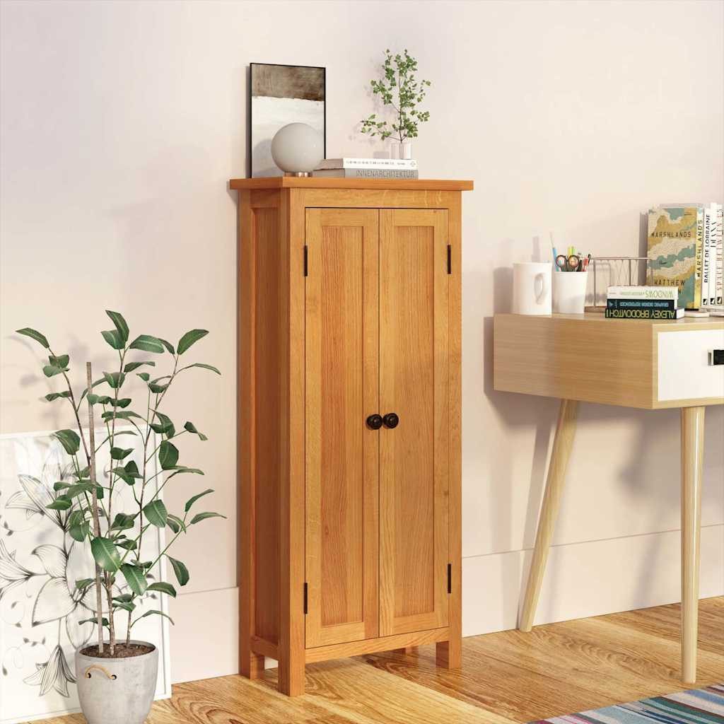 furnicato Beistellschrank Lagerschrank Massivholz 50 x 22 x 110 cm (1-St) Sideboard mit 5 Regalböden für dein Wohn- oder Schlafzimmer