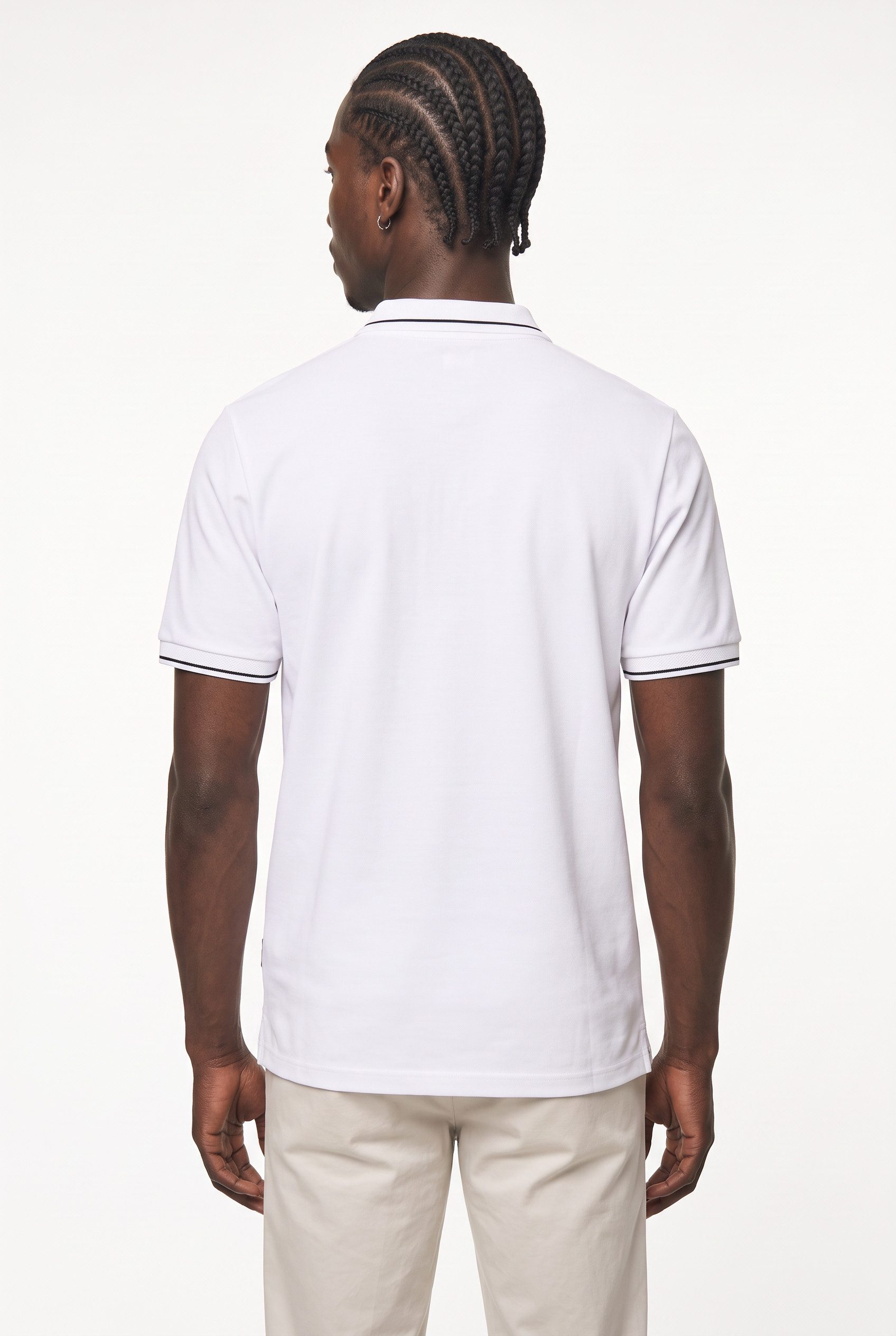 Jack & Jones Poloshirt JCOFUSION PIQUE MESH COLLAR POLO SS Baumwollmischung, regular fit – Bild 2 von 5