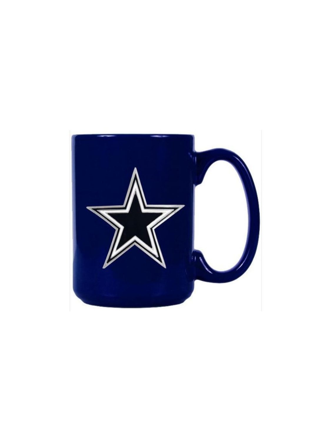 Dallas Cowboys Becher Dallas Cowboys Tasse Metall Team Logo, Keramik