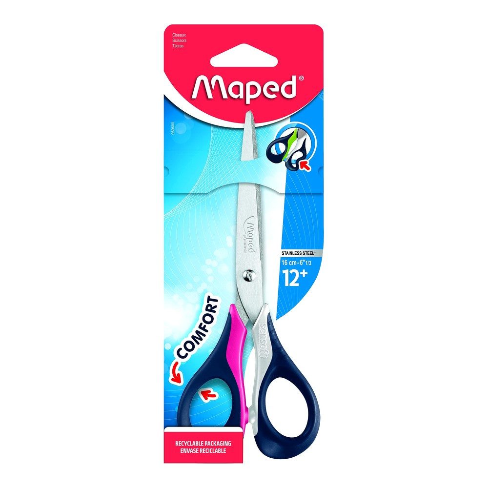 MAPED Papierscheren NIGHTFALL TEENS, (1-tlg), title