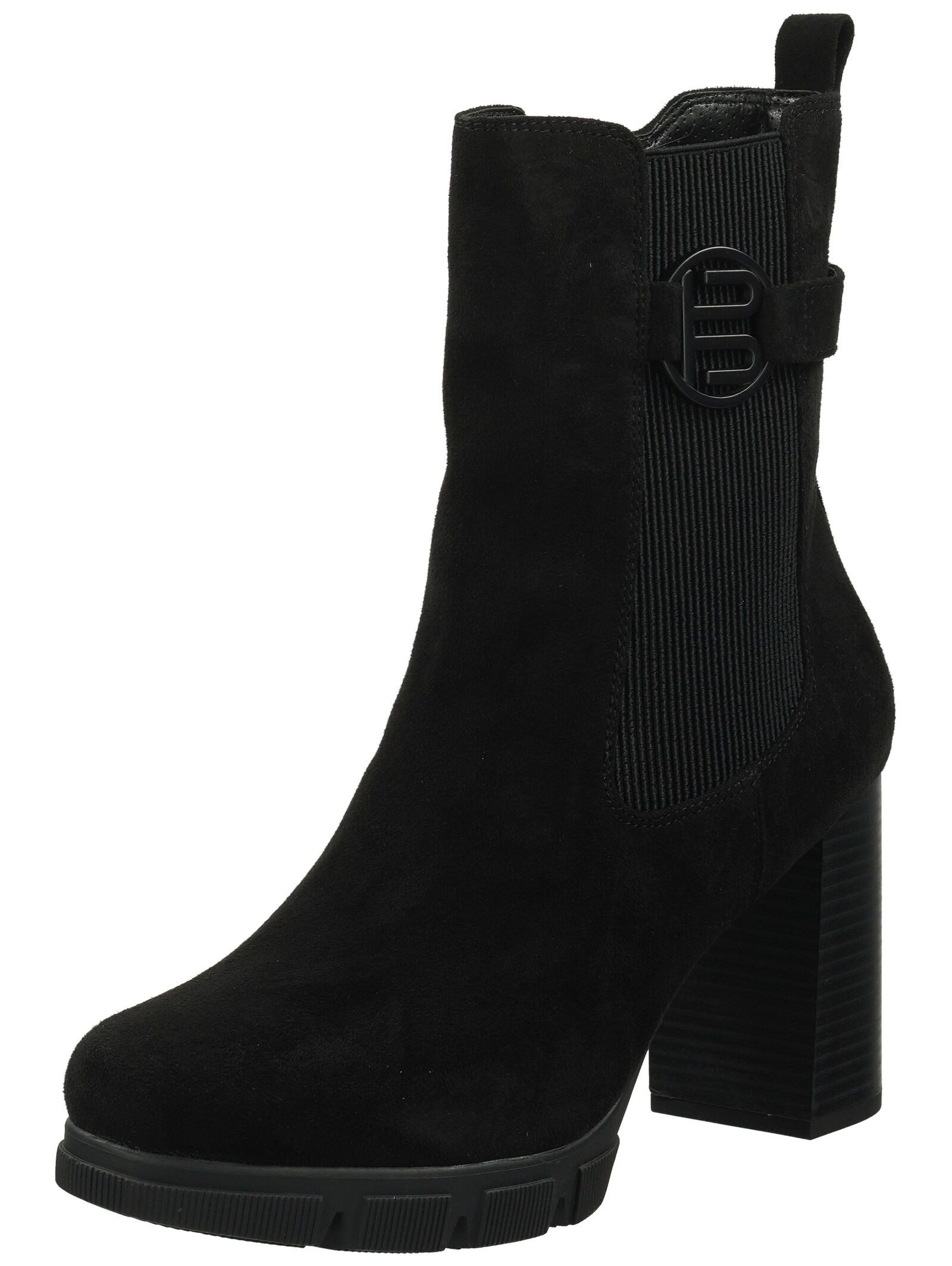 BAGATT Stiefelette Veloursleder High-Heel-Stiefelette