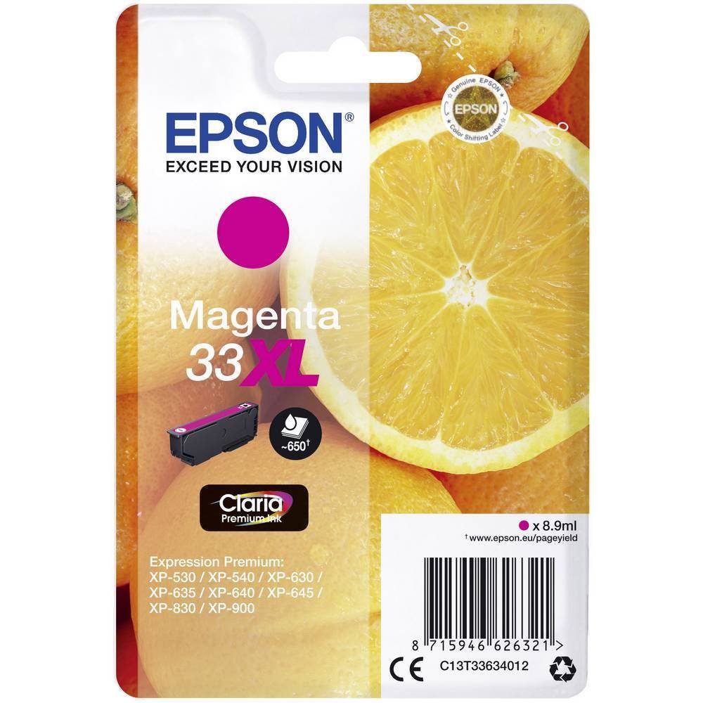 Epson Tintenpatrone C13T33634012 Tintenpatrone