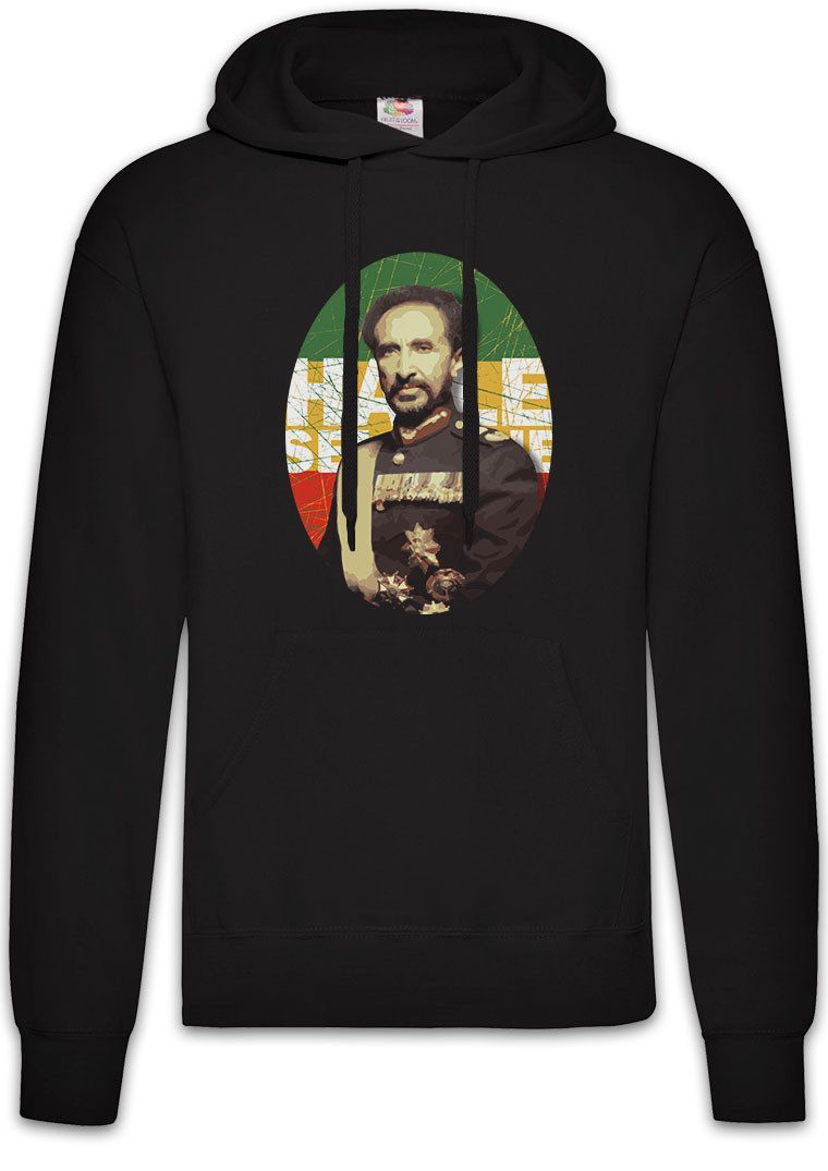 Urban Backwoods Hoodie Reggae King Haile Selassie D Herren Hoodiefari Jah Irie (1-tlg) Zion Reggae Babylon Haile