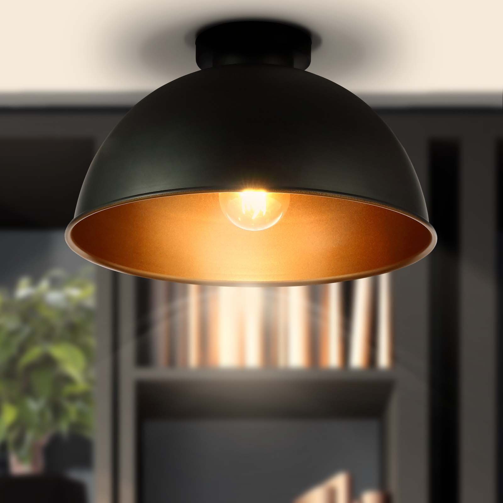 Jago Deckenleuchte Deckenleuchte mit Lampenschirm-LED/E27, 60W, günstig online kaufen