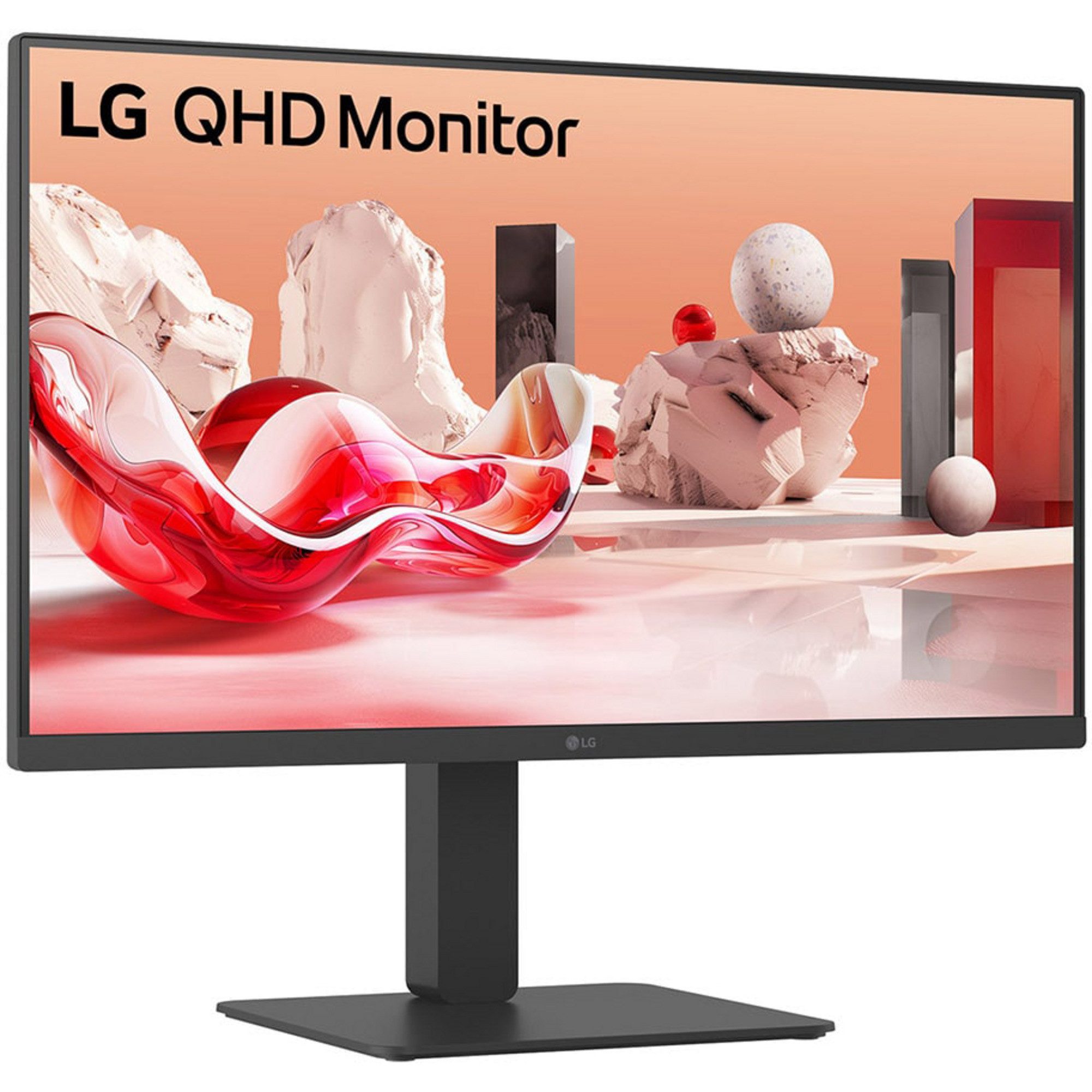 LG LG 27BA54QB-B, LED-Monitor, (QHD, IPS, HDMI, DP, TFT-Monitor (2560 x 1440 px)