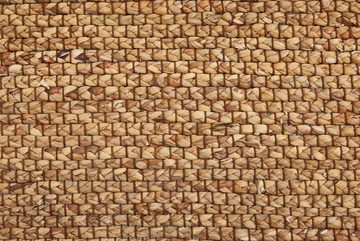 Teppich Ulmiz, Home affaire, rechteckig, Höhe: 6 mm, Wendeteppich, mit Fransen, aus 100 % Jute