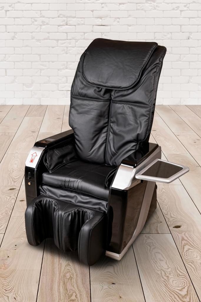 PureHaven Massagesessel Münz-Massage-Sessel 118x76x76 cm, 6 Massagearten, Fördert die Durchblutung und reduziert Stress spürbar