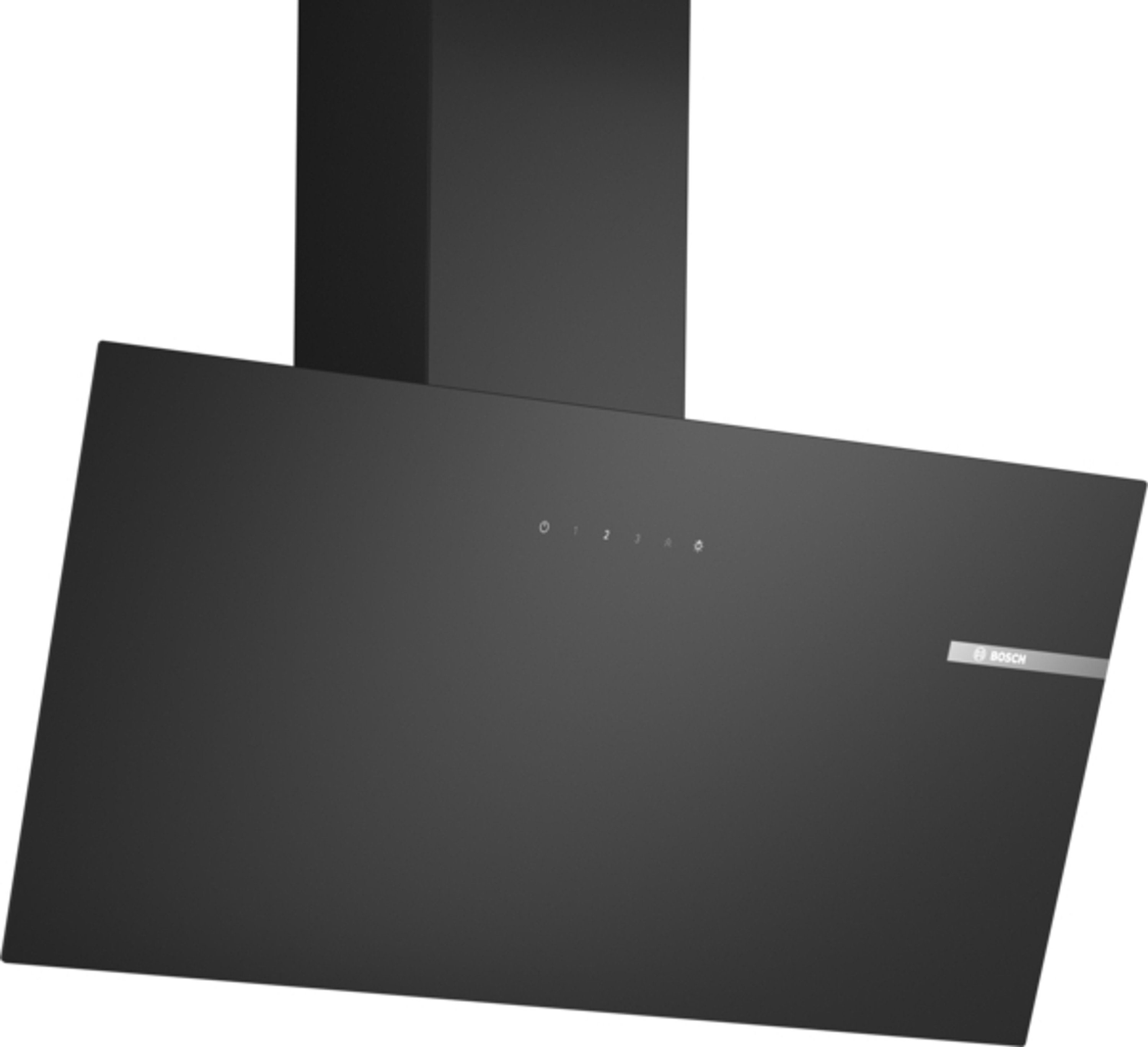BOSCH Wandhaube DWK85DK60 DWK85DK60, Bosch Serie 2, 80 cm, Schwarz, Einbau