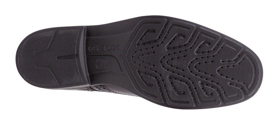 Geox U DUBLIN B Schnürschuh Business Schuh, Anzugschuh mit Blockabsatz