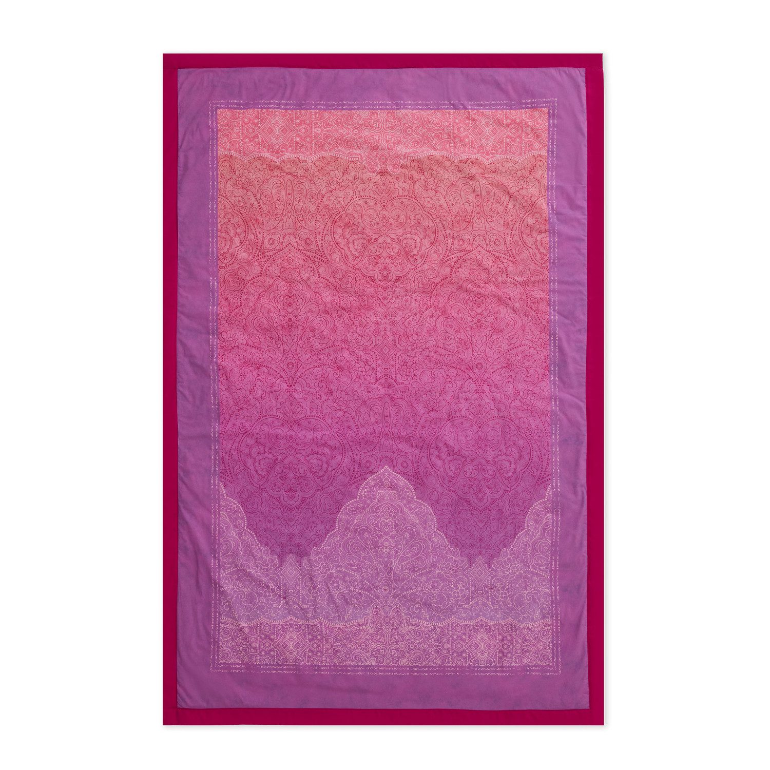 Plaid Bassetti Granfoulard Plaid Decke Wohndecke Dolceacqua P1 pink 135x190, Bassetti, Hochwerige italienische Markenqualität