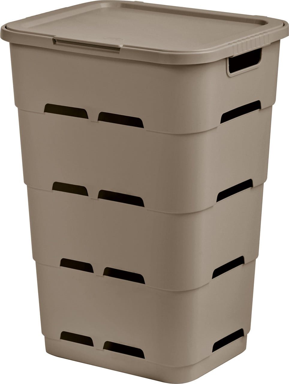 Tontarelli Wäschebox Tontarelli Wäschesammler Maya 45 L taupe