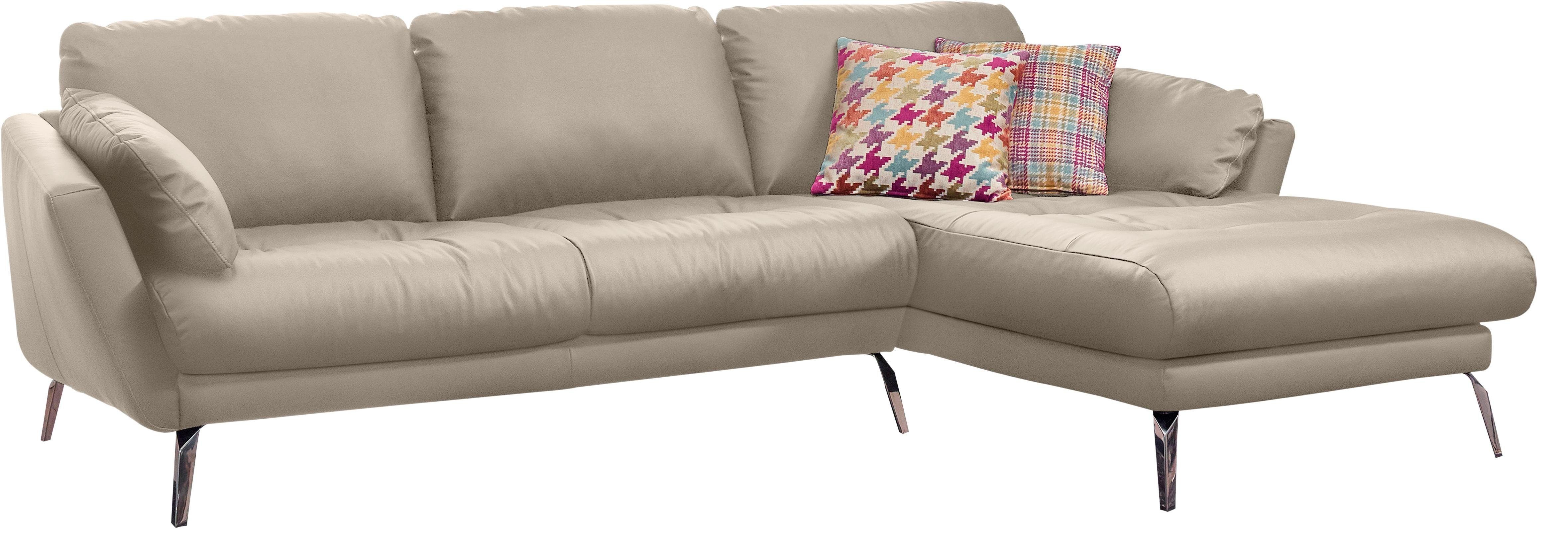 W.SCHILLIG Ecksofa "softy, Designsofa, zeitlos und elegant, hoher Sitzkomfo günstig online kaufen