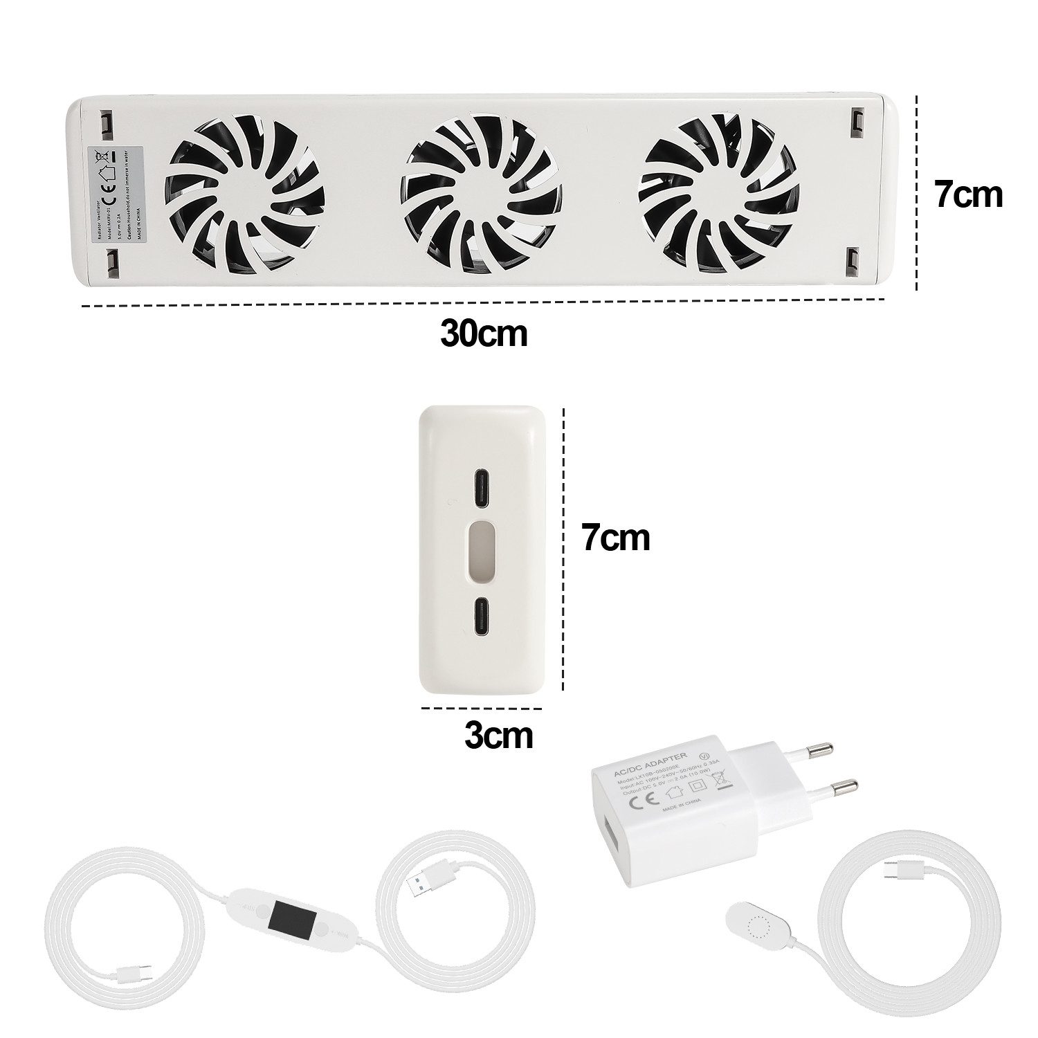 Clanmacy Heizkörperventilator Heizkörperverstärker booster ventilator Erwei günstig online kaufen
