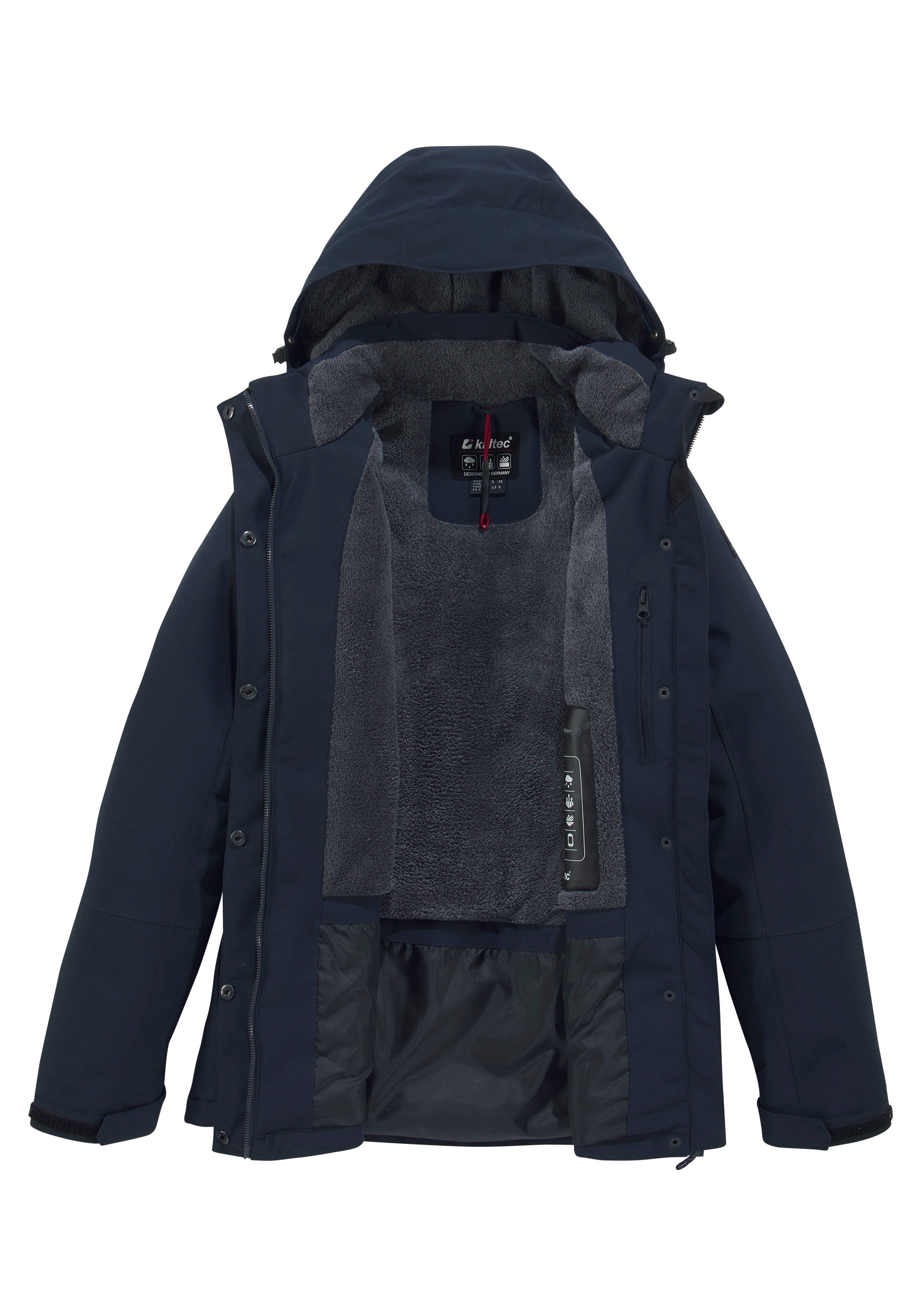 marine & Atmungsaktiv & Winddicht Killtec Outdoorjacke Wasserdicht