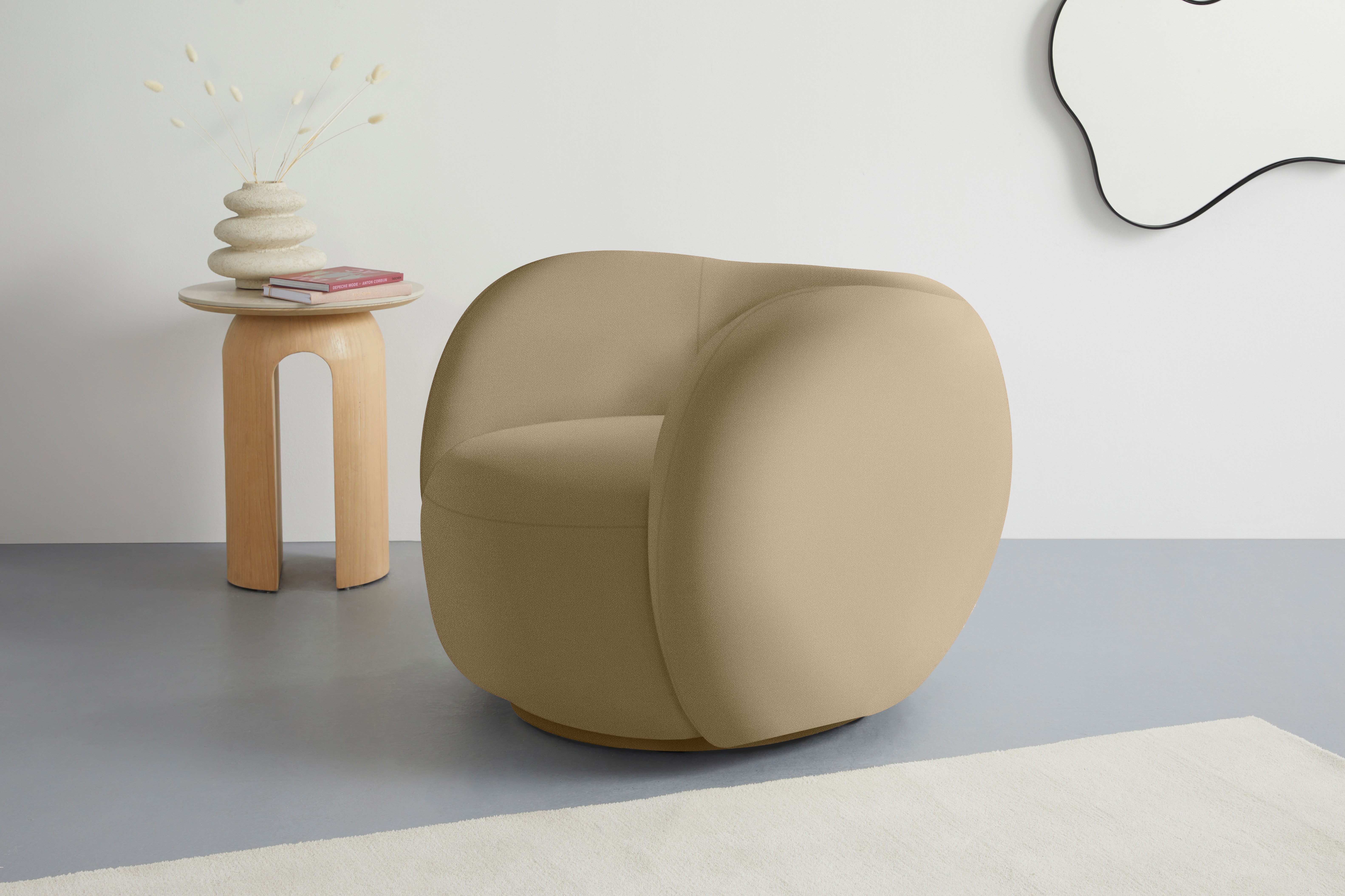 homsy by Ana Johnson Sessel Pebbla, exklusiver, formschöner Designsessel, D günstig online kaufen