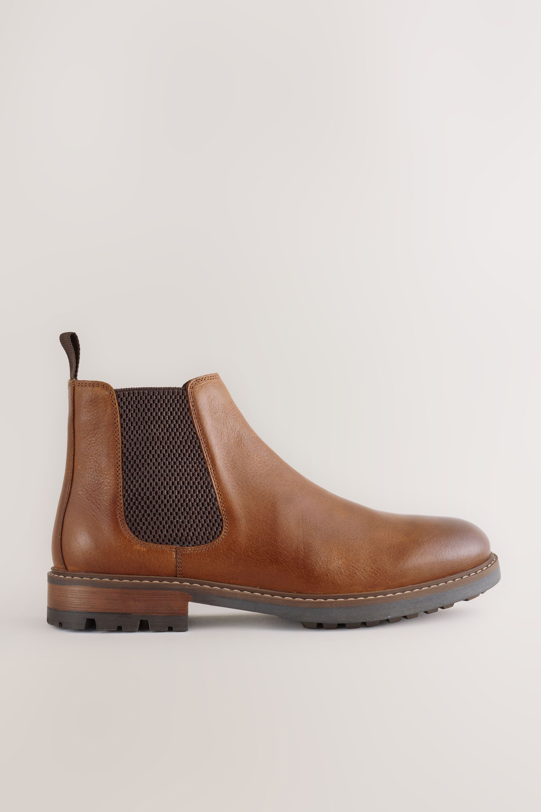 Next Lässige Chelsea-Lederstiefel Stiefel (1-tlg)