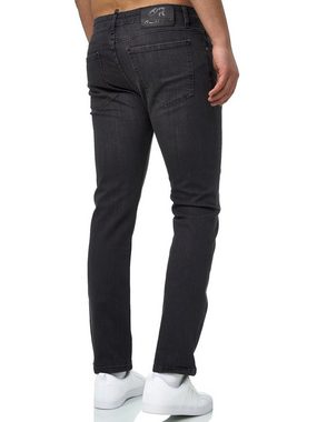 John Kayna Slim-fit-Jeans Herren Jeans Hose Slim Fit Männer Skinny Denim (Jeanshose Designerjeans Bootcut, 1-tlg., im modischem Design) Freizeit Business Casual