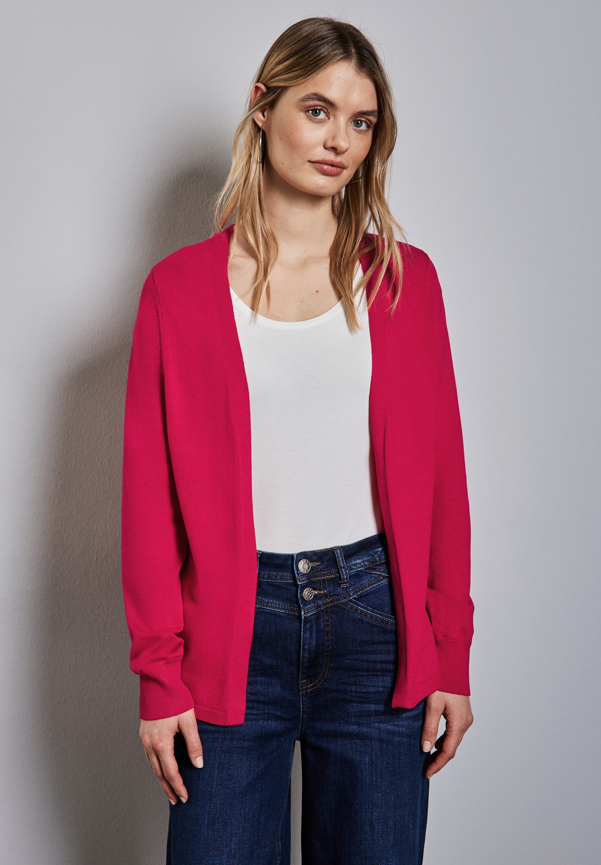 STREET ONE Cardigan, im Lagen-Look günstig online kaufen