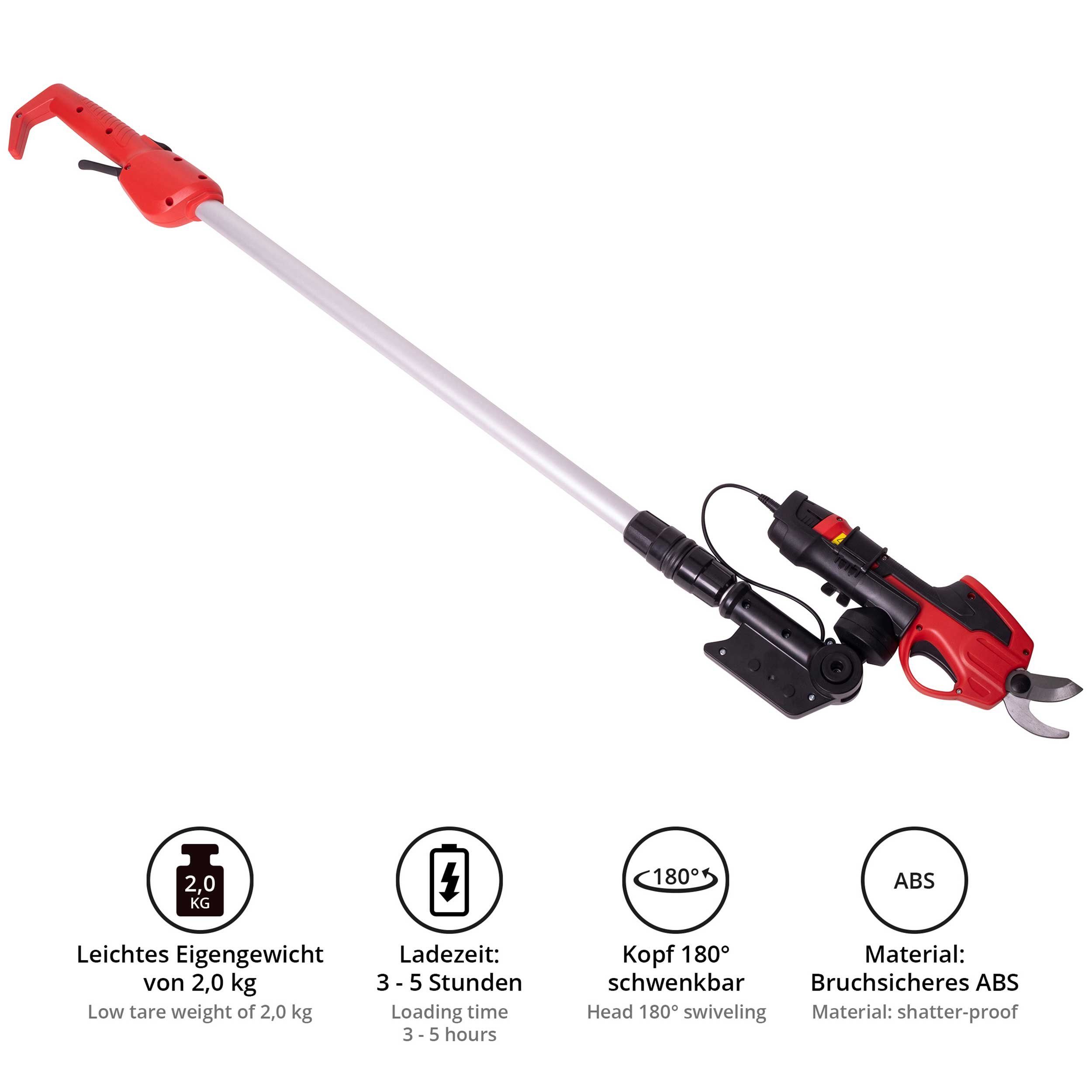 ONVAYA Akku-Astschere Elektrische Gartenschere mit Teleskopstiel, günstig online kaufen